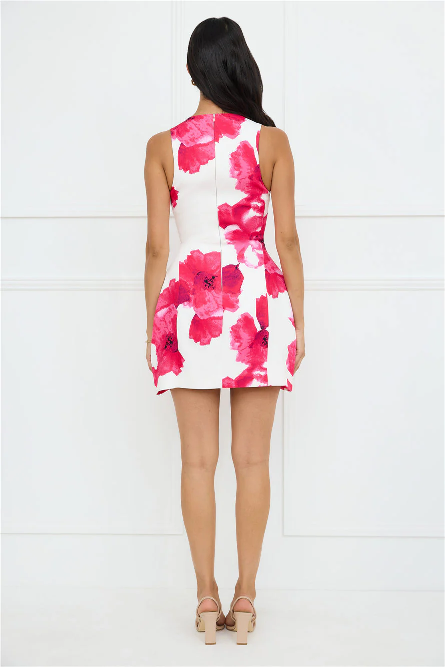 Cherry Sorbet Mini Dress Pink