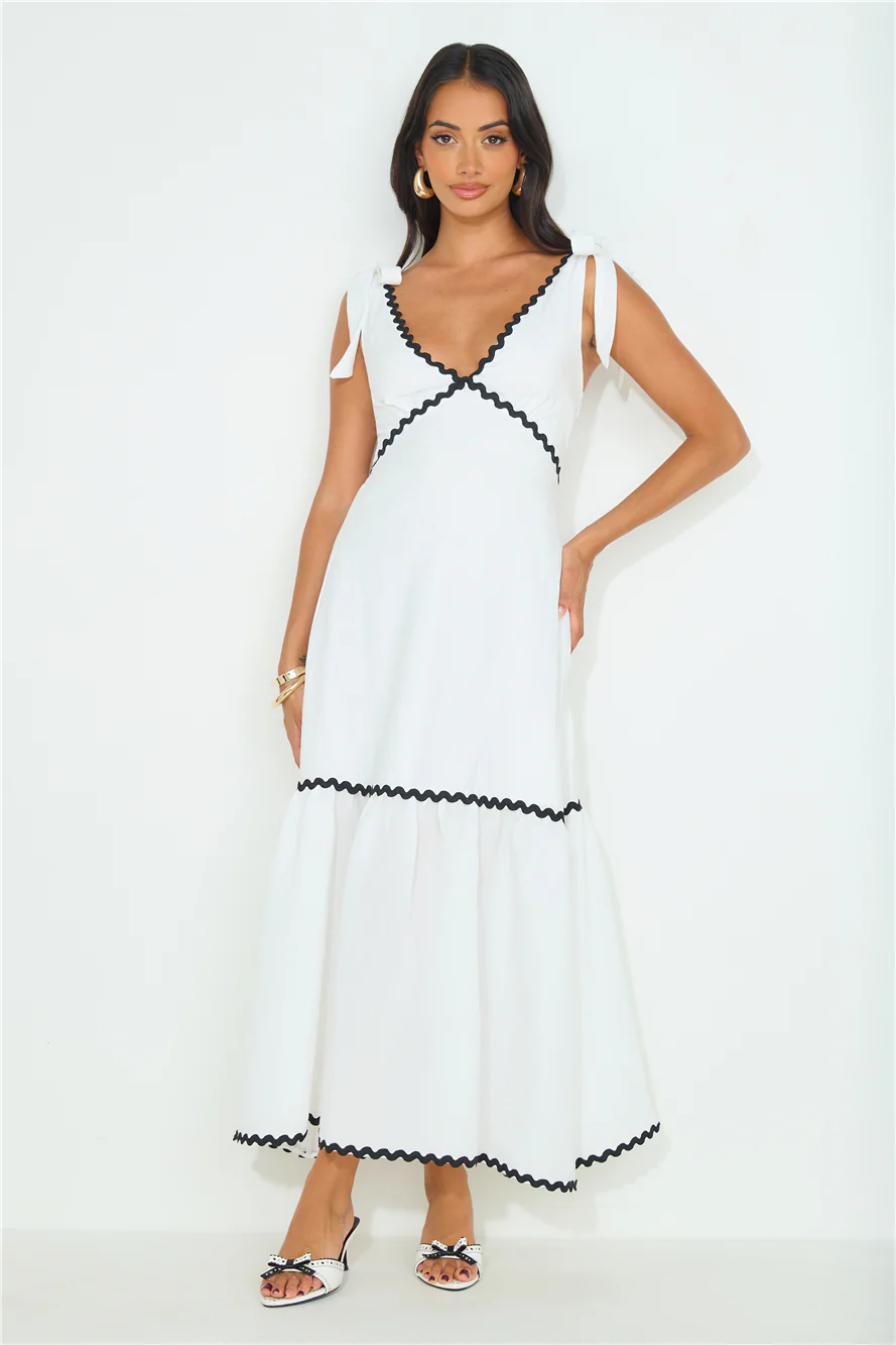 Sara Loves Maxi Dress White