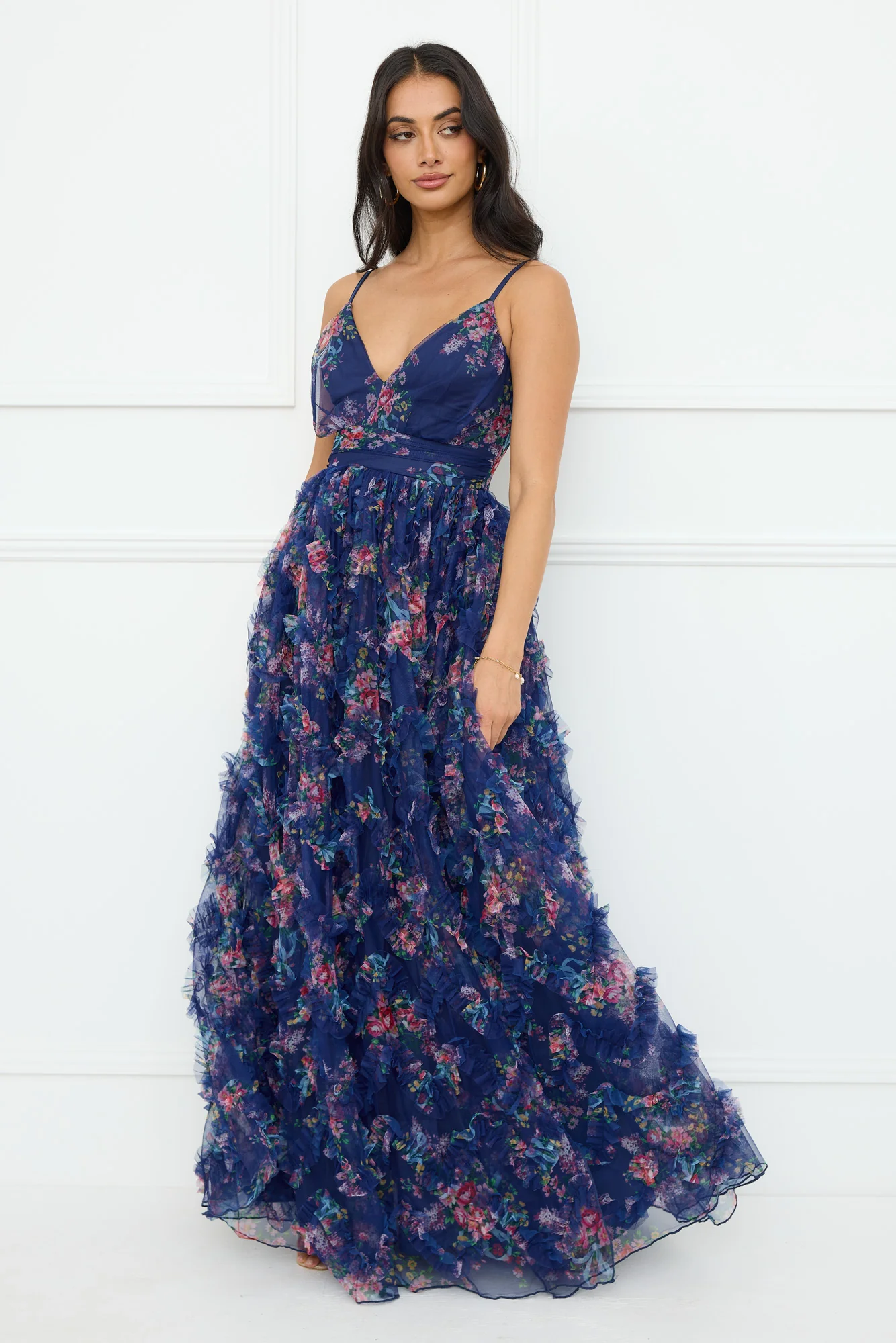 Dreaming Willow Maxi Dress Navy