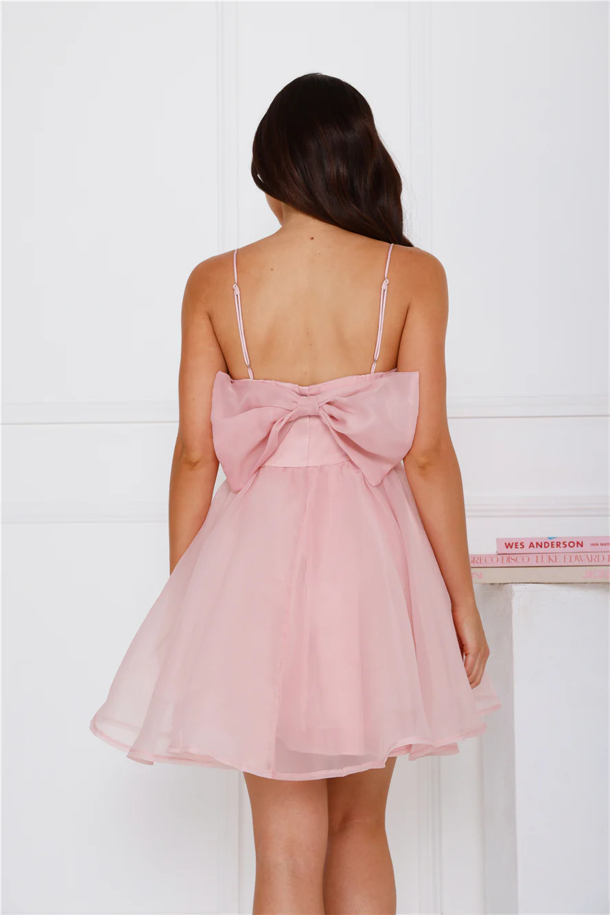 Gorgeous Gatherings Mini Dress Pink