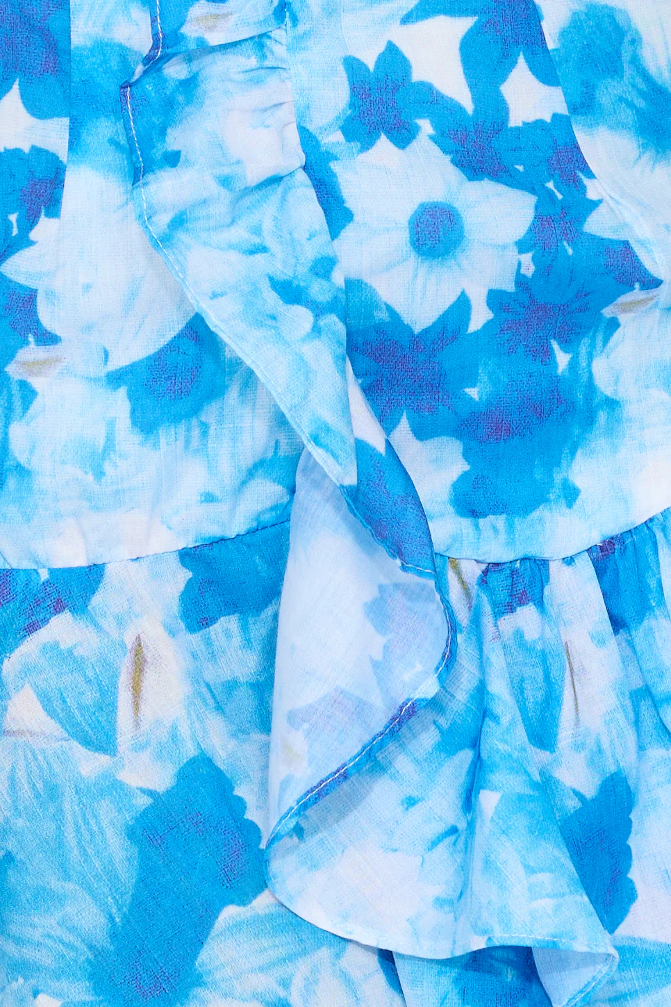 Ultimate Brunch One Shoulder Mini Dress Blue