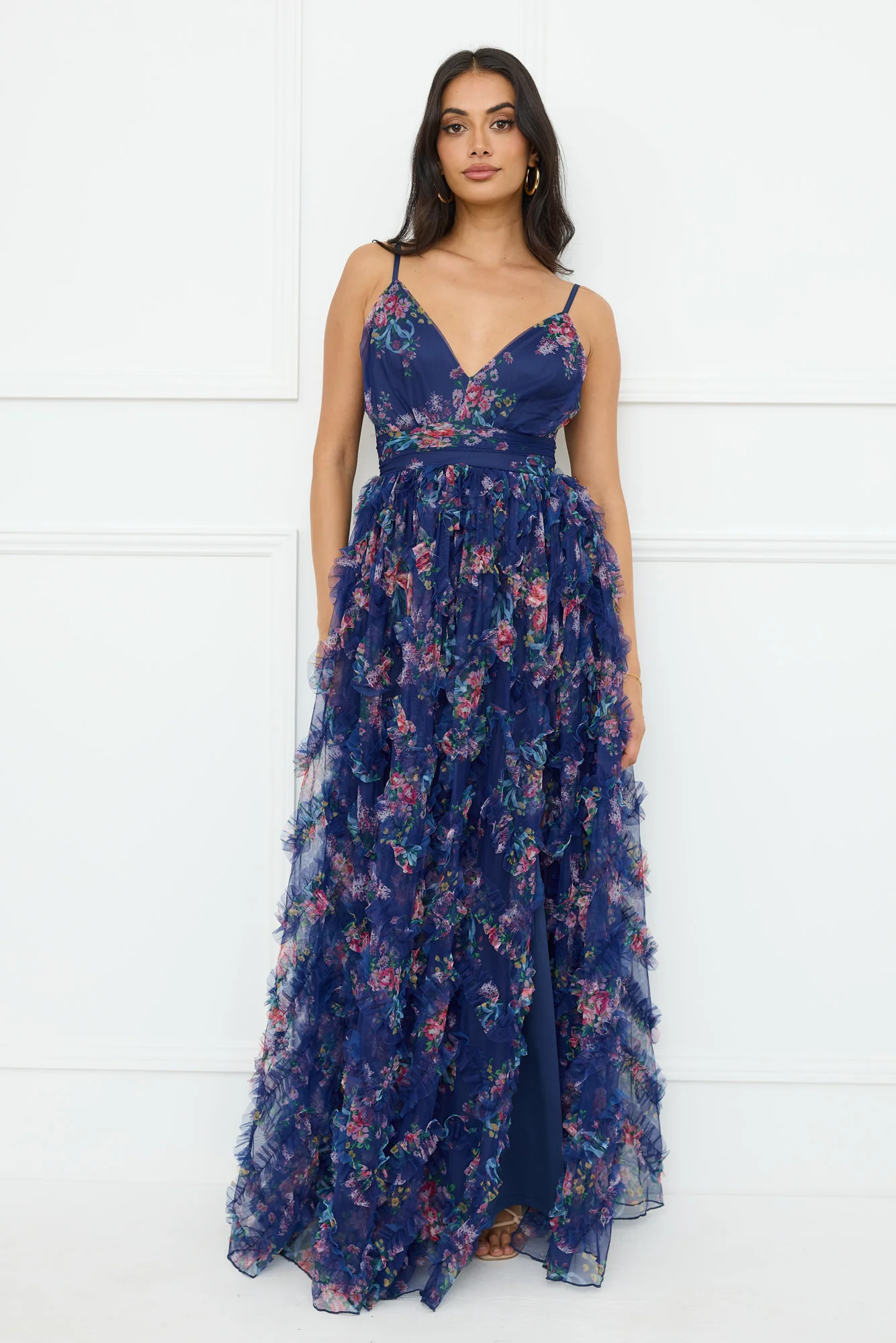 Dreaming Willow Maxi Dress Navy