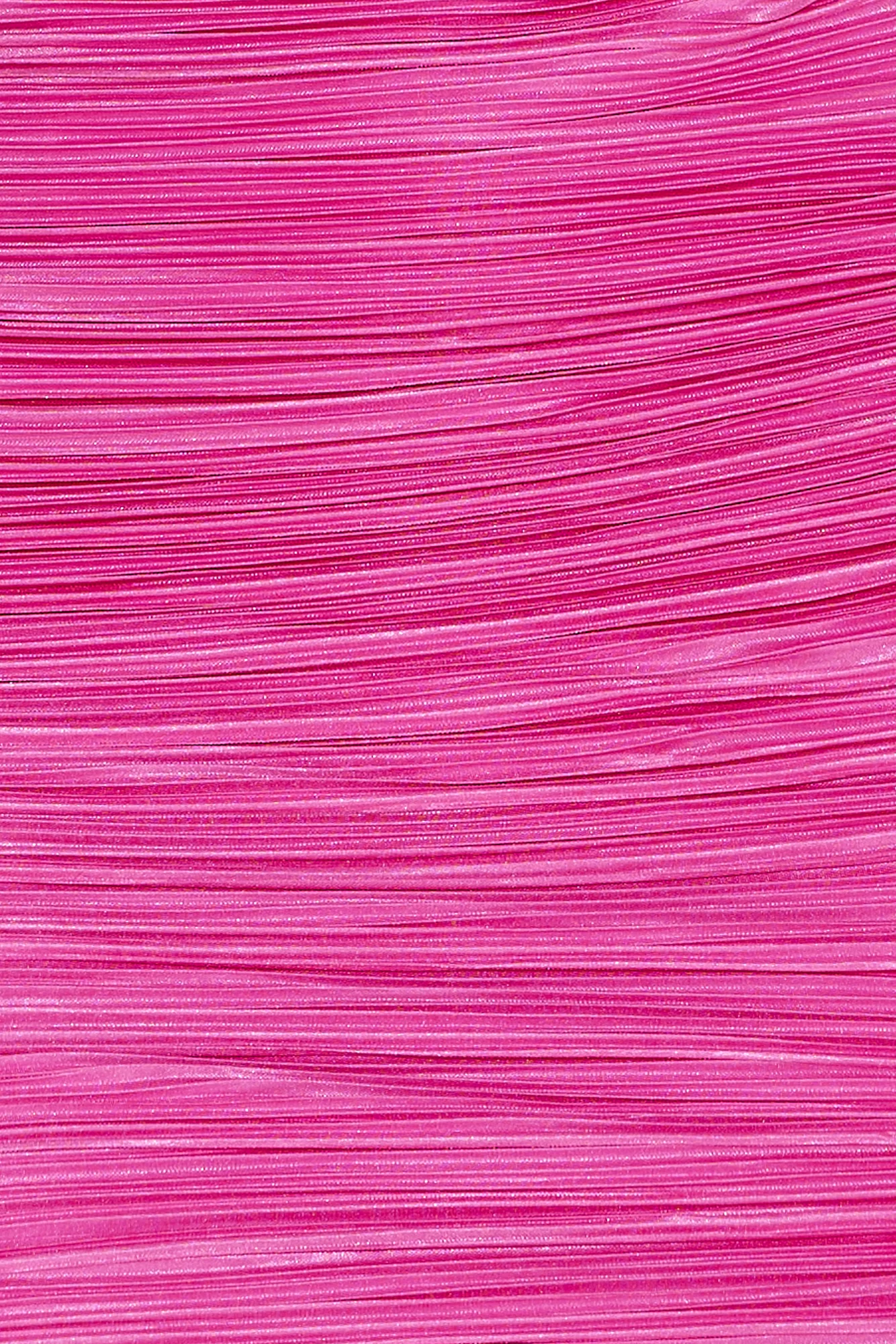 Hype Girl Plisse Long Sleeve Mini Dress Pink