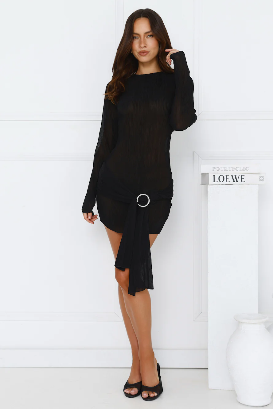 Ford Mini Dress Onyx