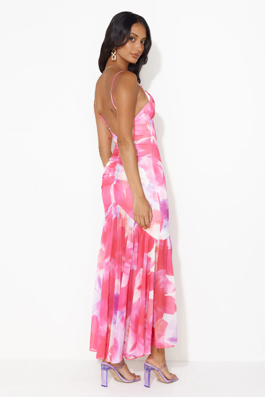 Gorgeous Event Maxi Dress Pink