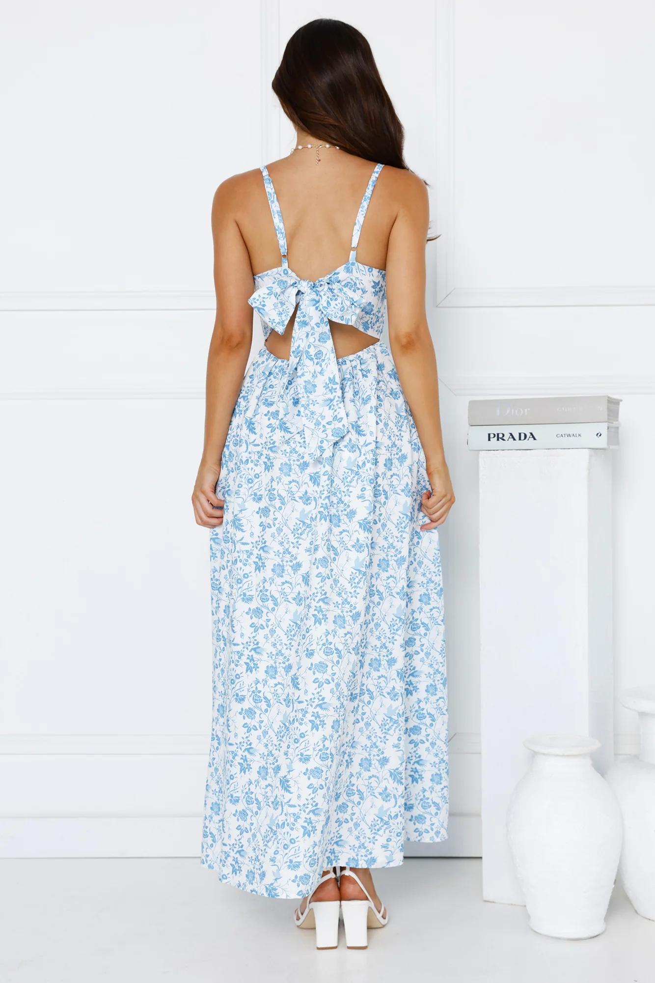 Waking Sun Maxi Dress Blue