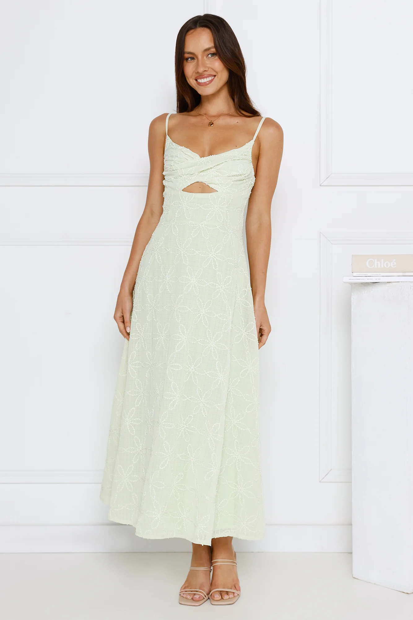 Experimenting Midi Dress Mint