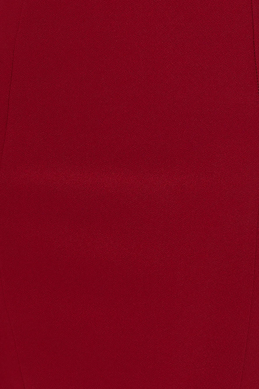 Rising Success Midi Dress Wine