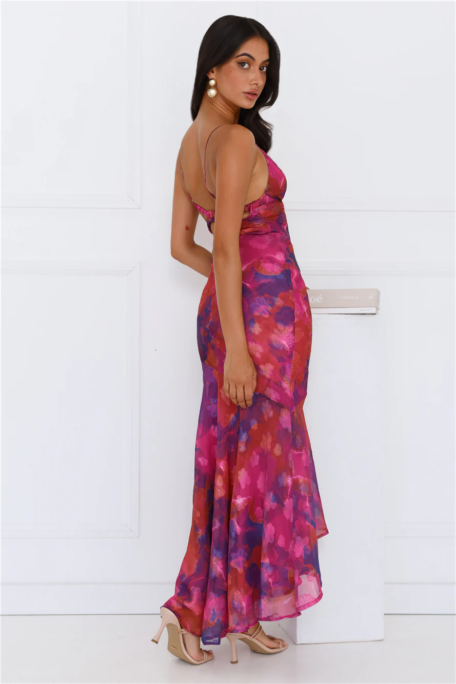 Pretty Aesthetics Maxi Dress Purple