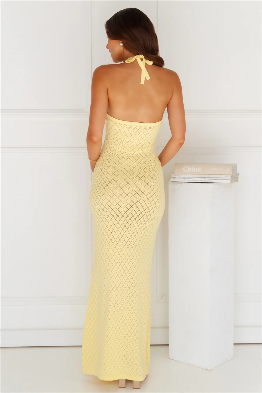 Simi Maxi Dress Yellow