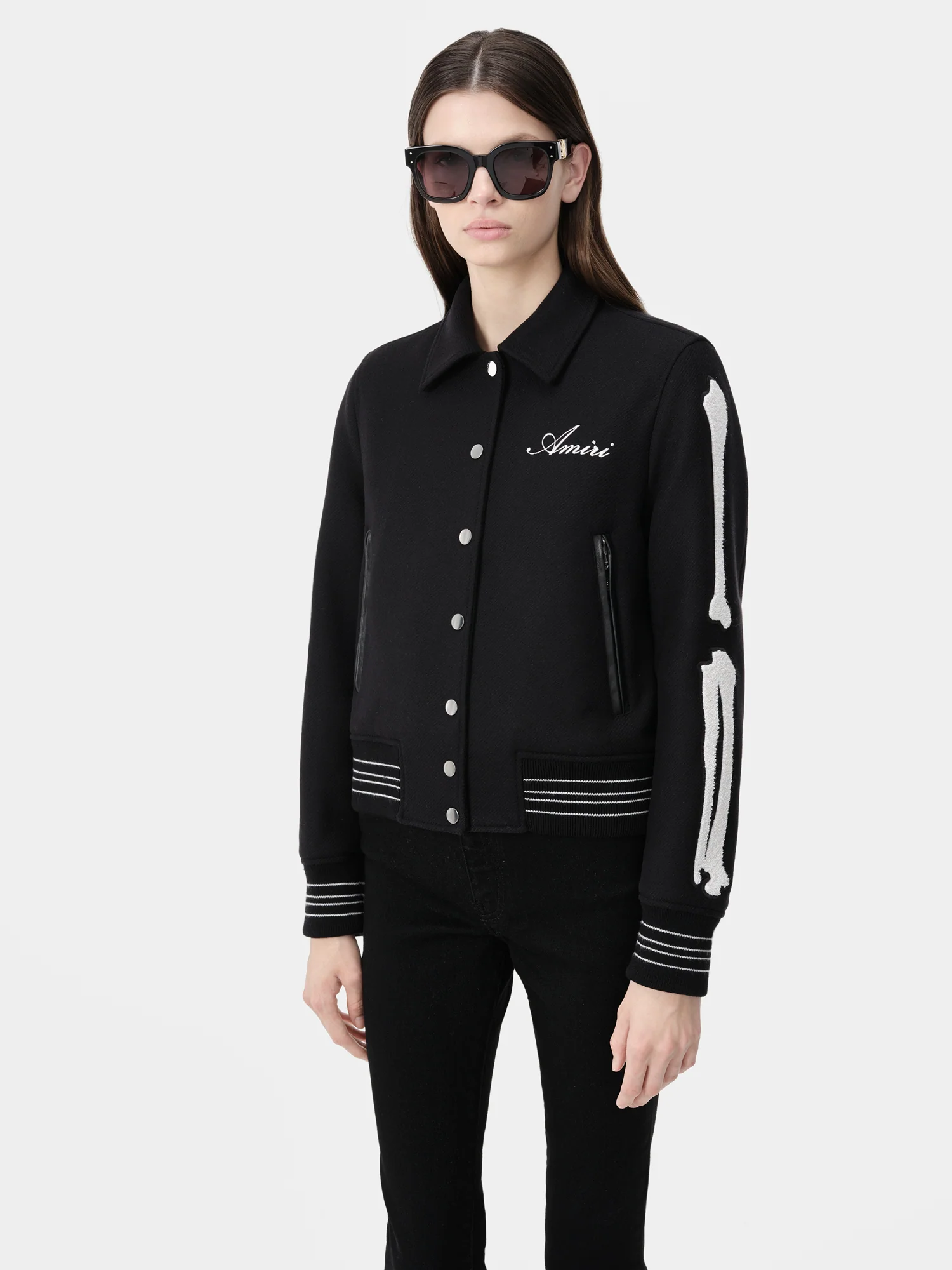 WOMEN - WOMEN'S BONES JACKET - Black
