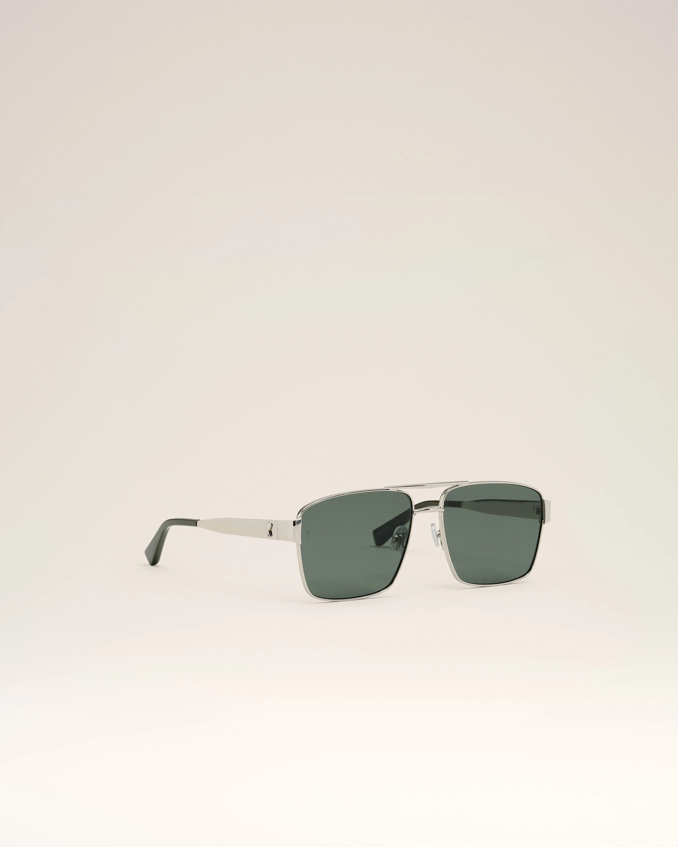 Silver Stainless Steel 75007 Sunglasses