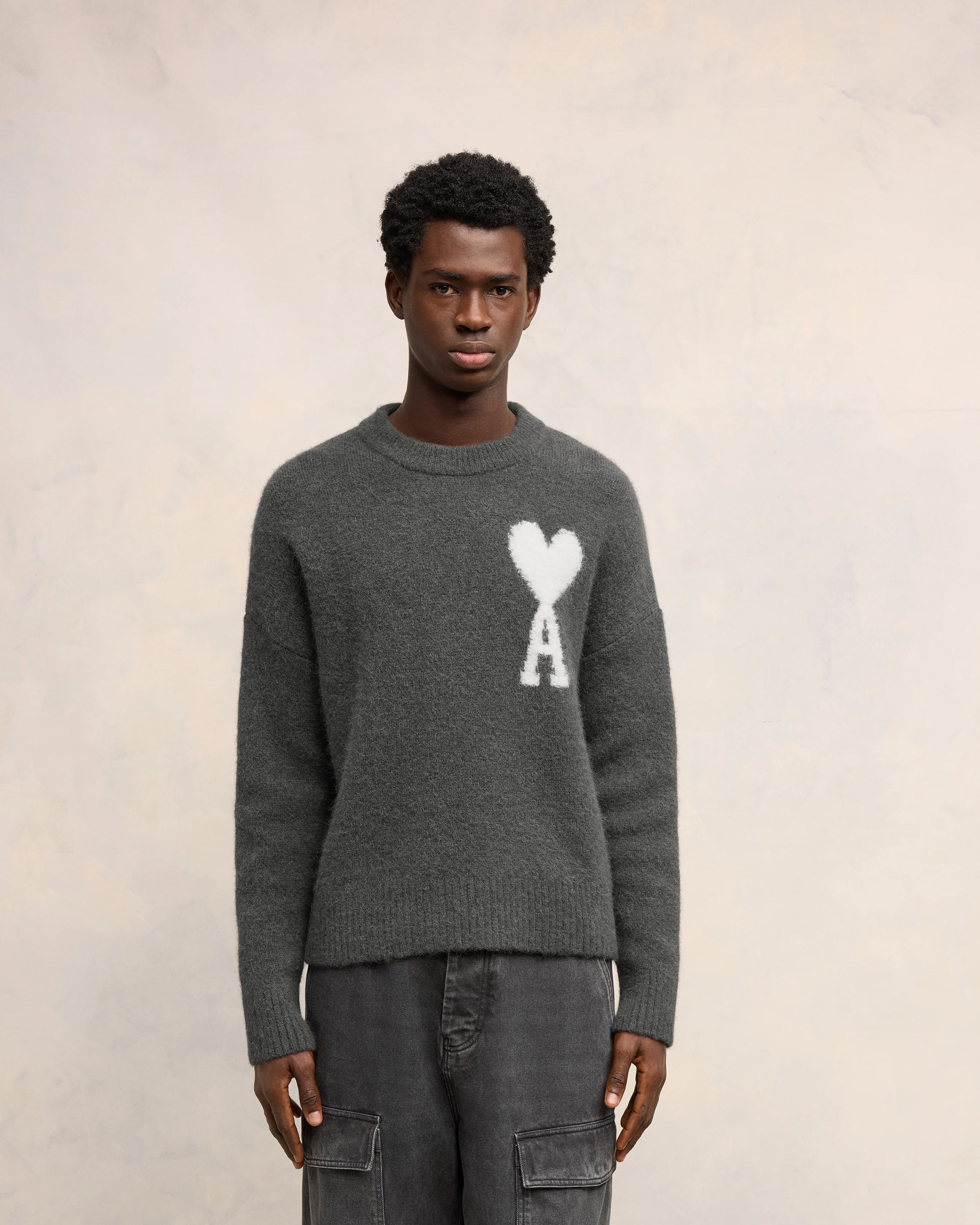Off-White Ami de Coeur Crew Neck Sweater