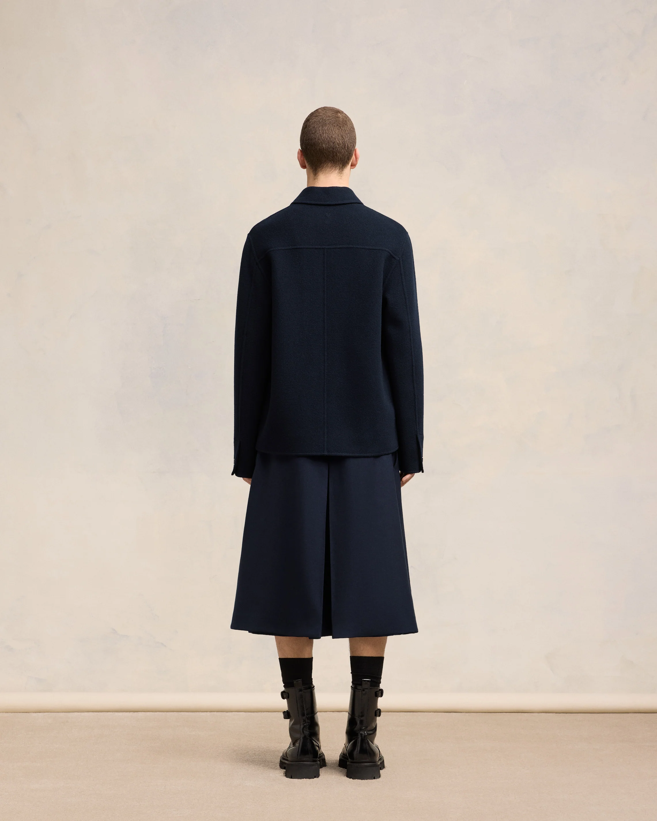 Boxy Buttoned Jacket