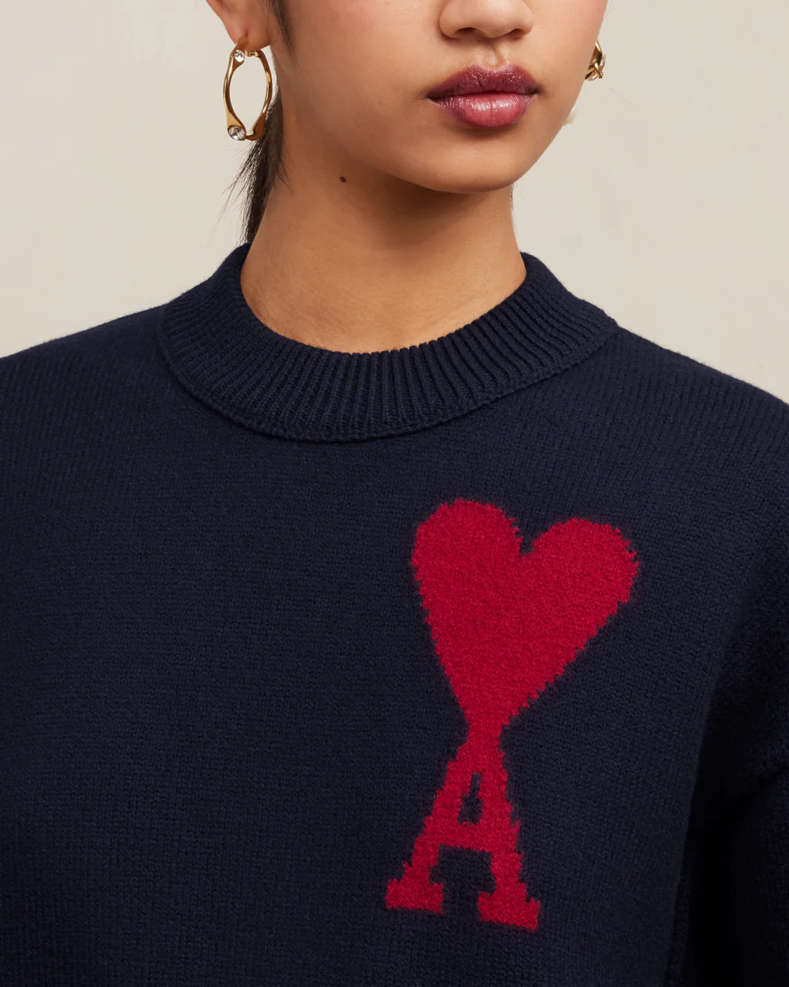 Red Ami de Coeur Sweater