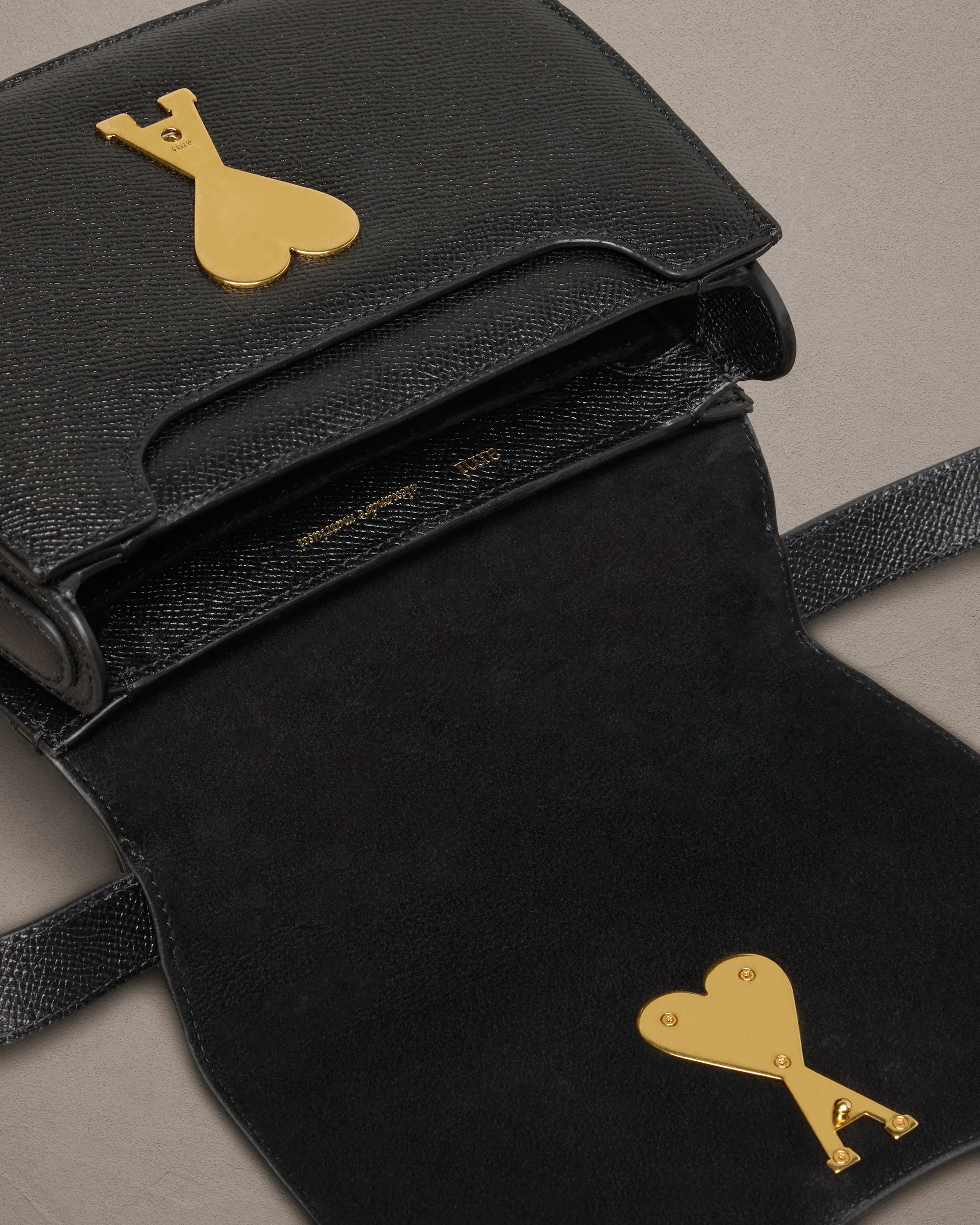 Black Leather Top Handle Paris Paris Bag