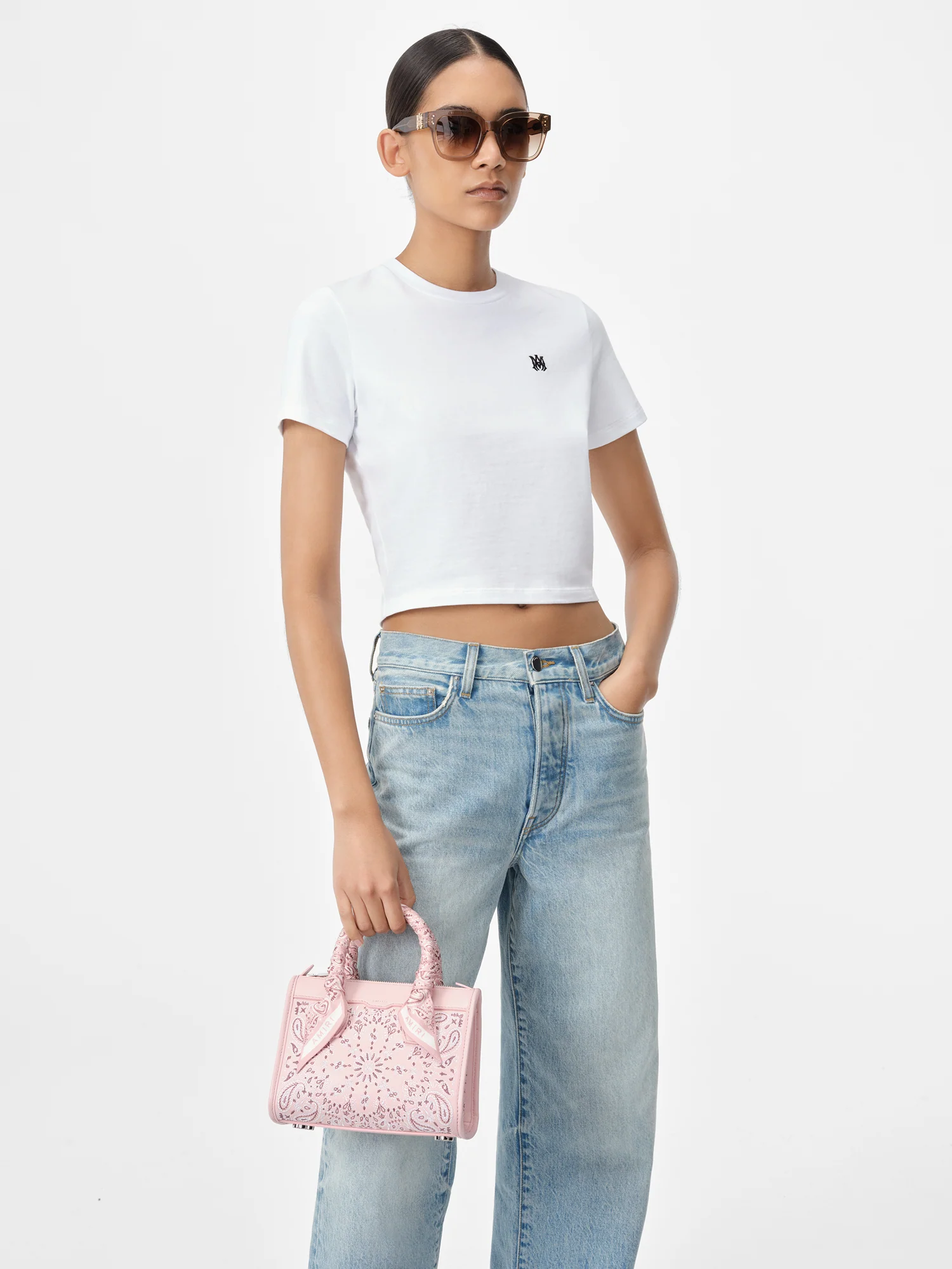 WOMEN - BANDANA MICRO TRIANGLE - Pink