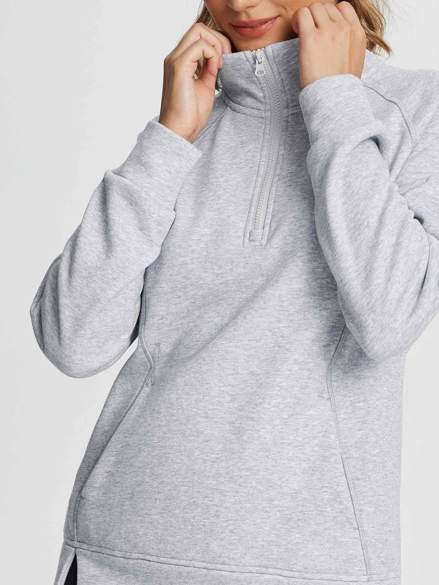 Evergreen Cozy Fleece Half-Zip Pullover