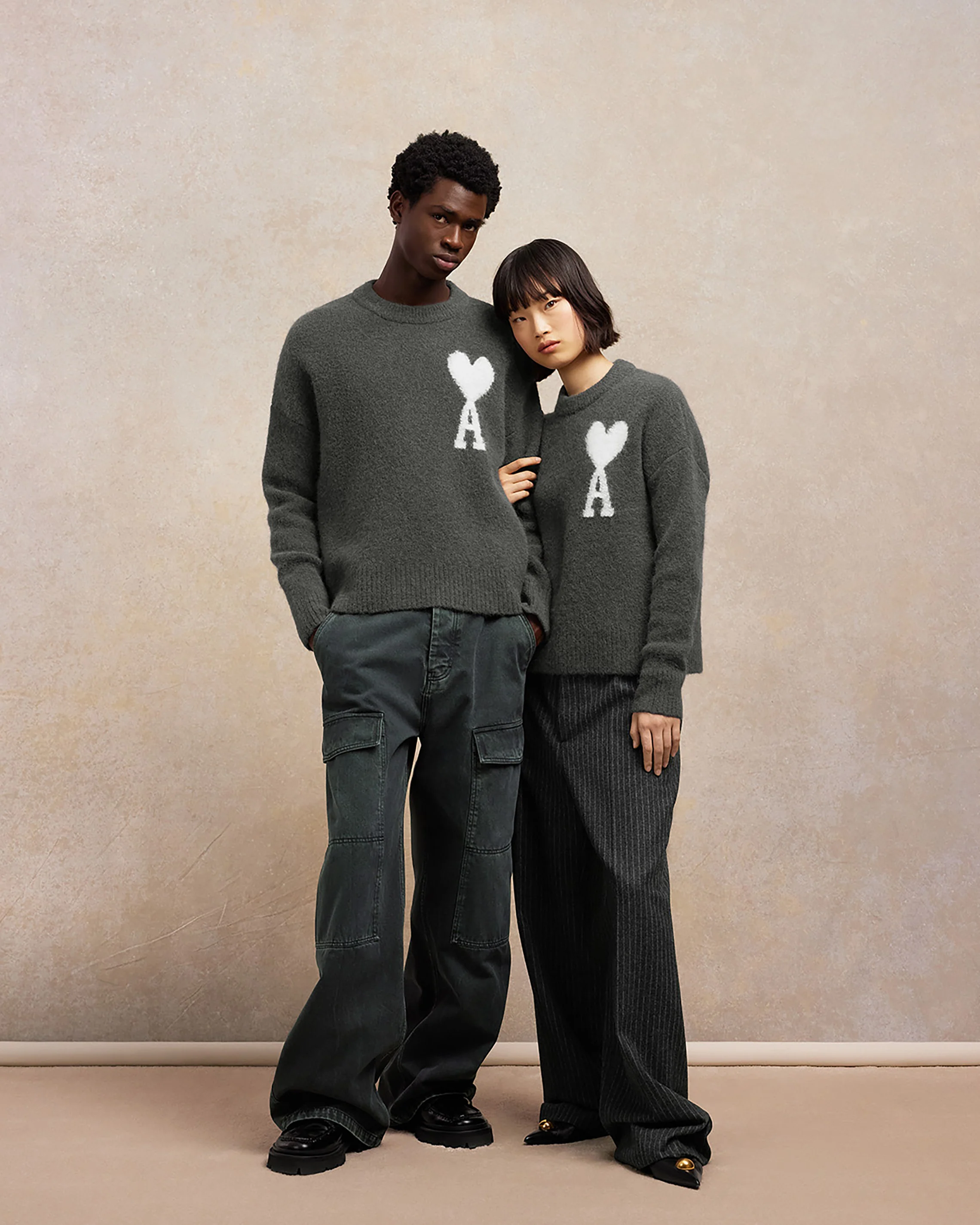 Off-White Ami de Coeur Crew Neck Sweater