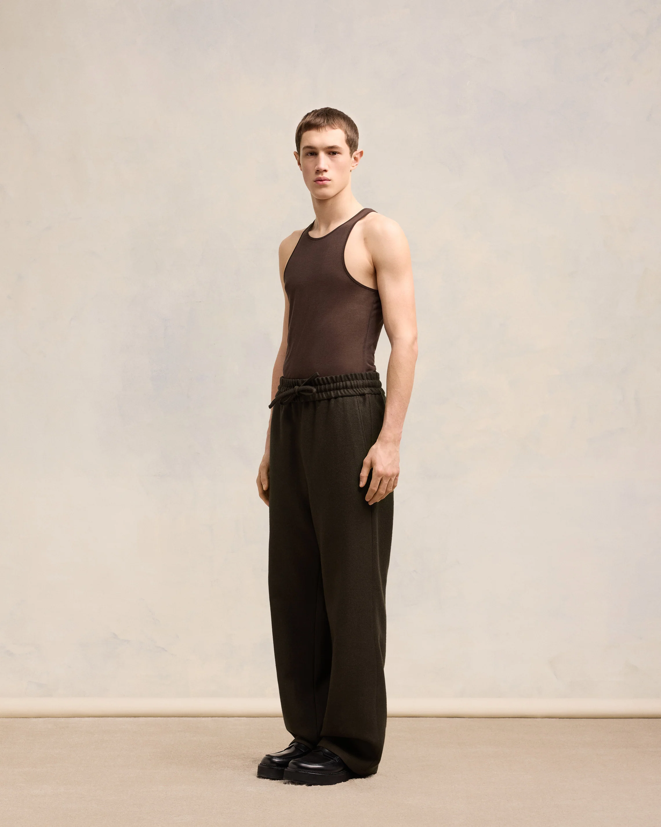 Wide Elasticated Waist Trousers