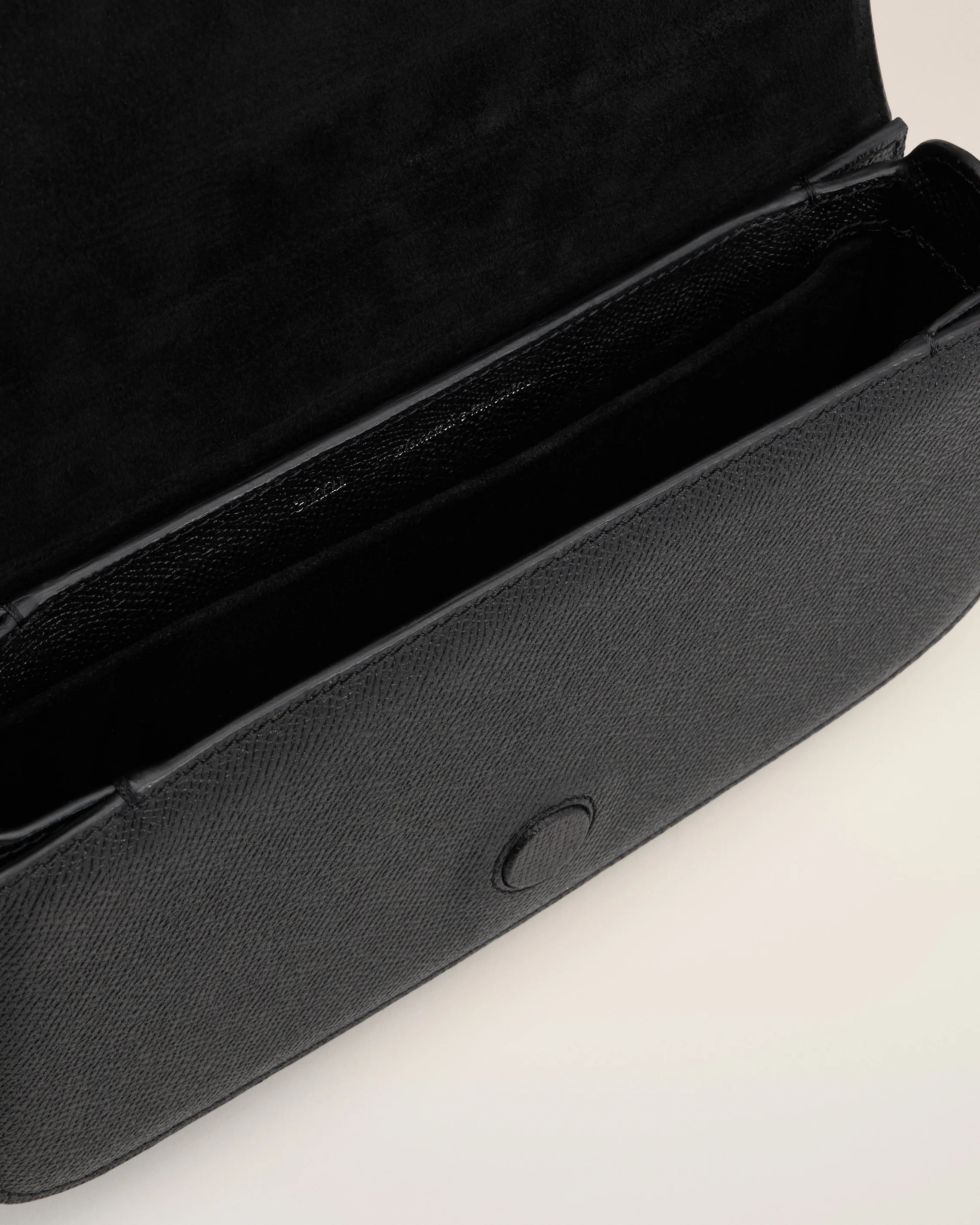 Black Leather Crossbody Paris Paris Bag