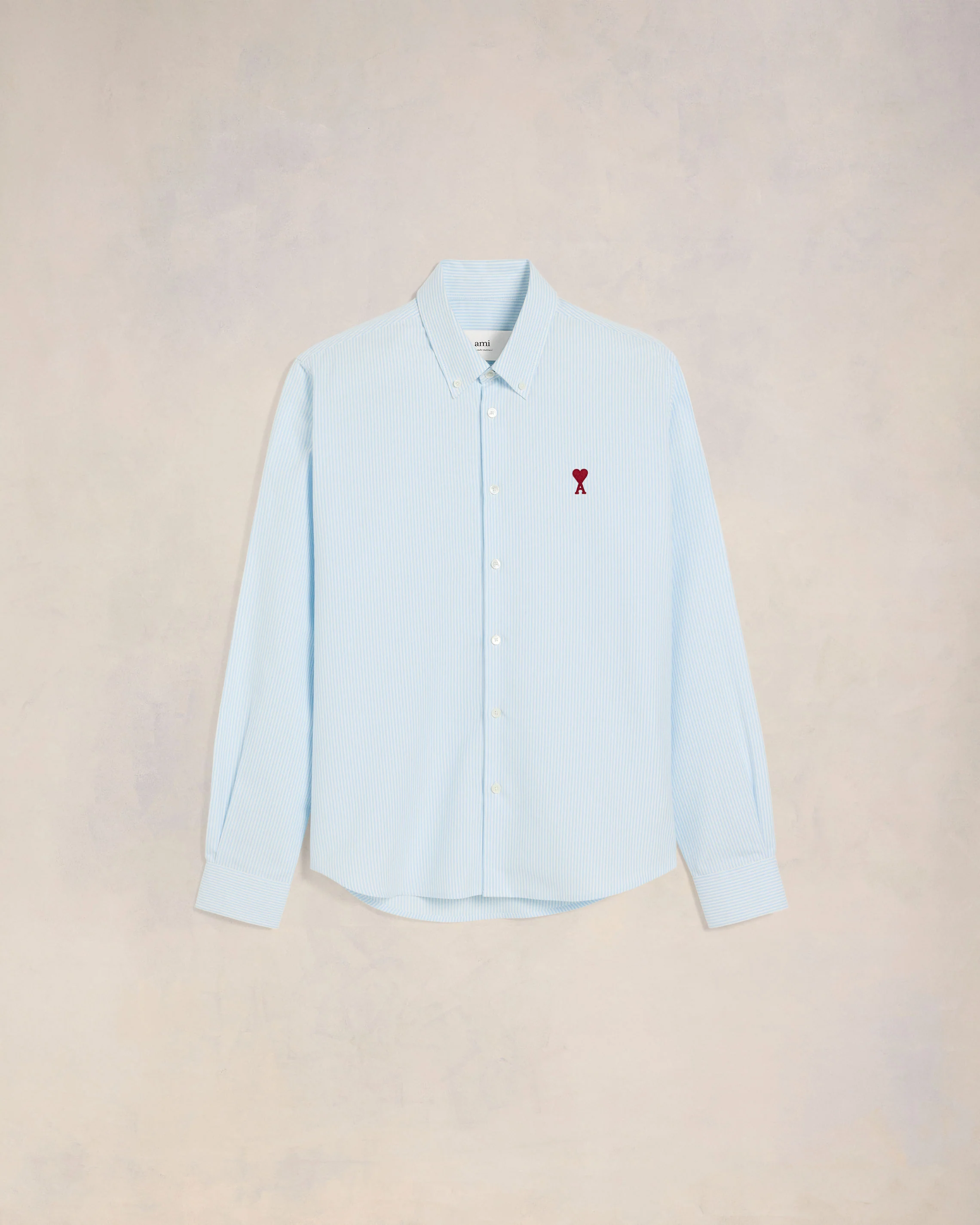 Blue Cotton Button-Down Ami de Coeur Shirt