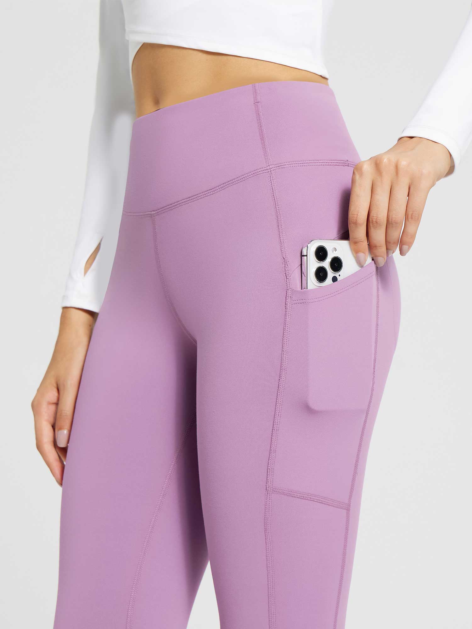 Laureate Fleece-Lined High Rise Pocket Leggings