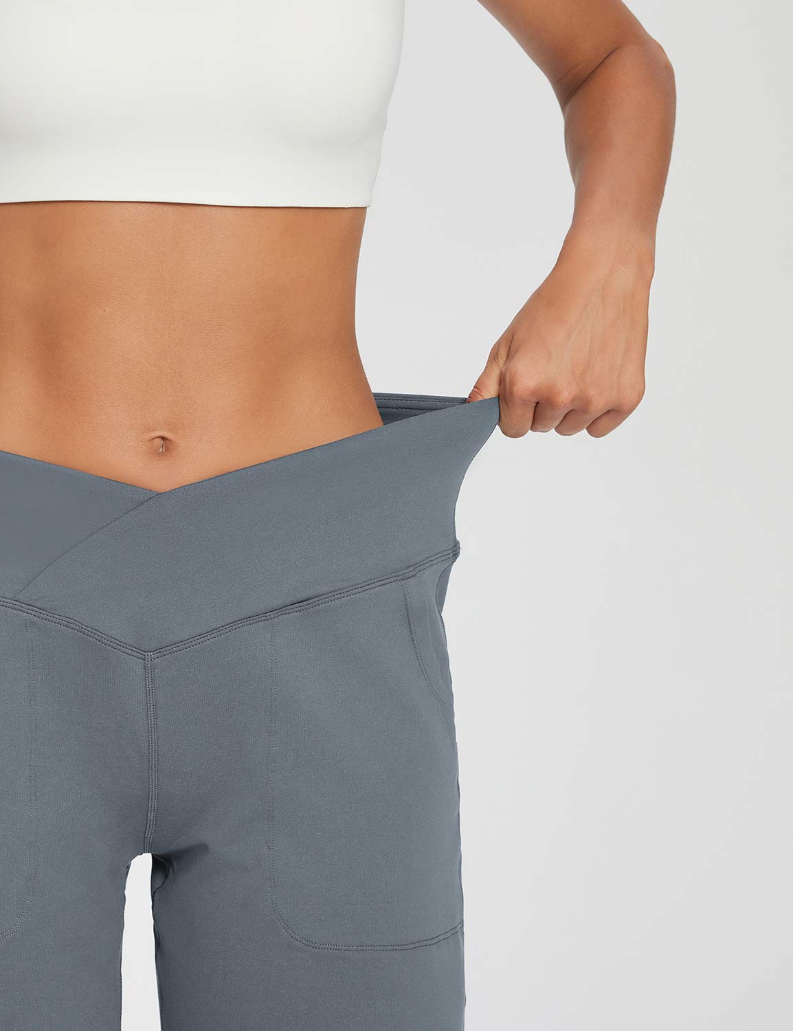 Laureate Crossover High Rise Wide-leg Pants