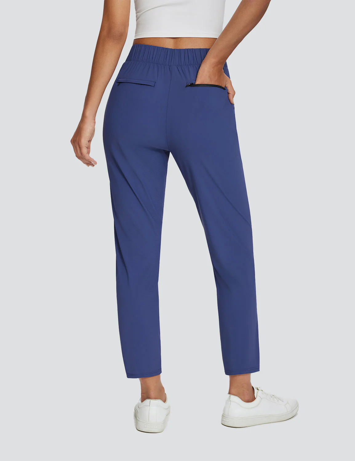 Flyleaf Ankle-length High-rise Pants