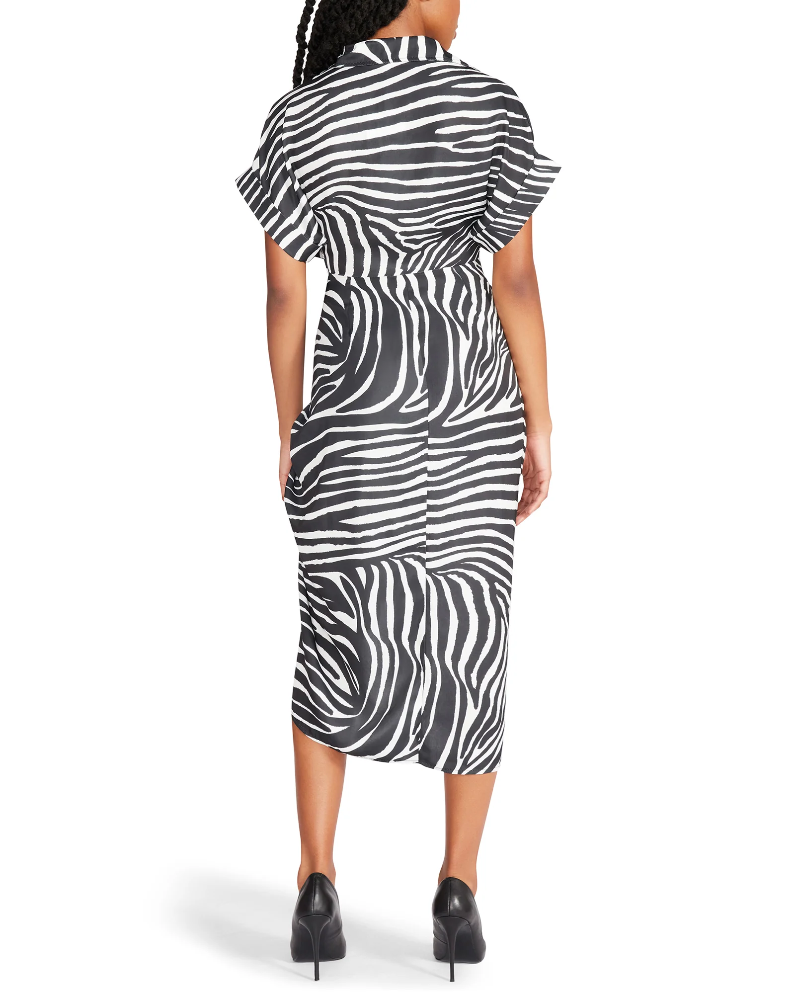 TORI DRESS BLACK MULTI