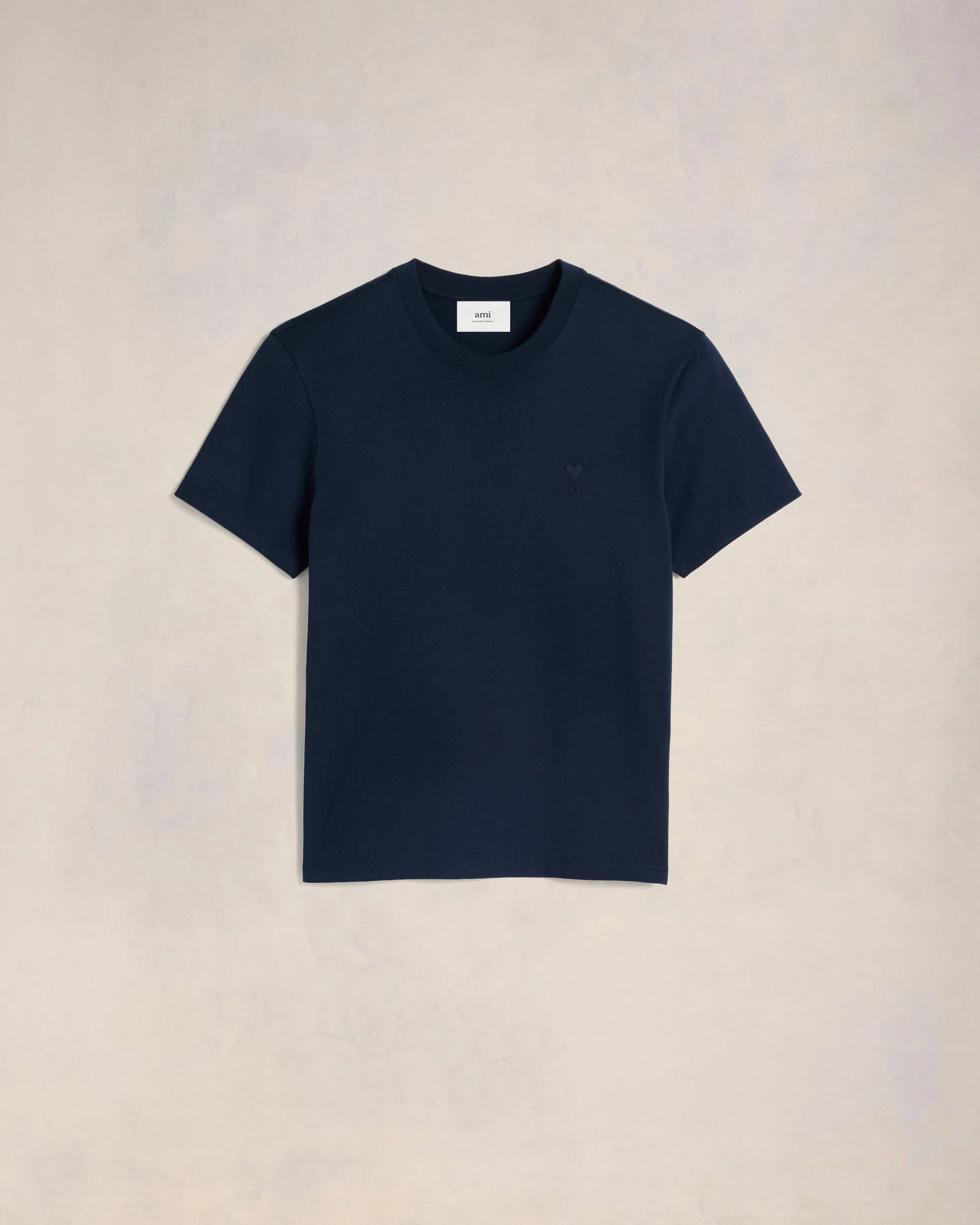 Navy Cotton Ami de Coeur T-Shirt