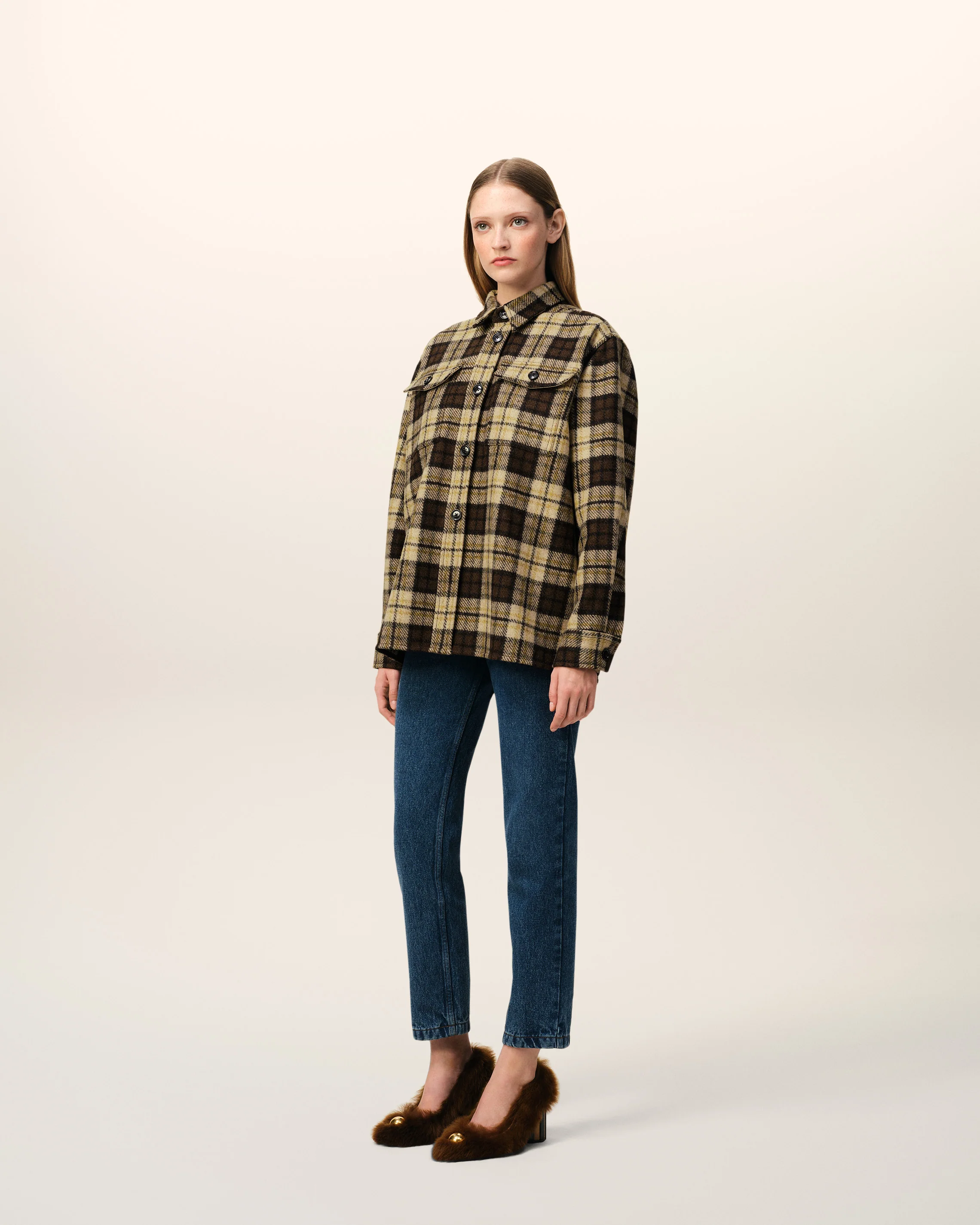 Overshirt With Chest Pocket