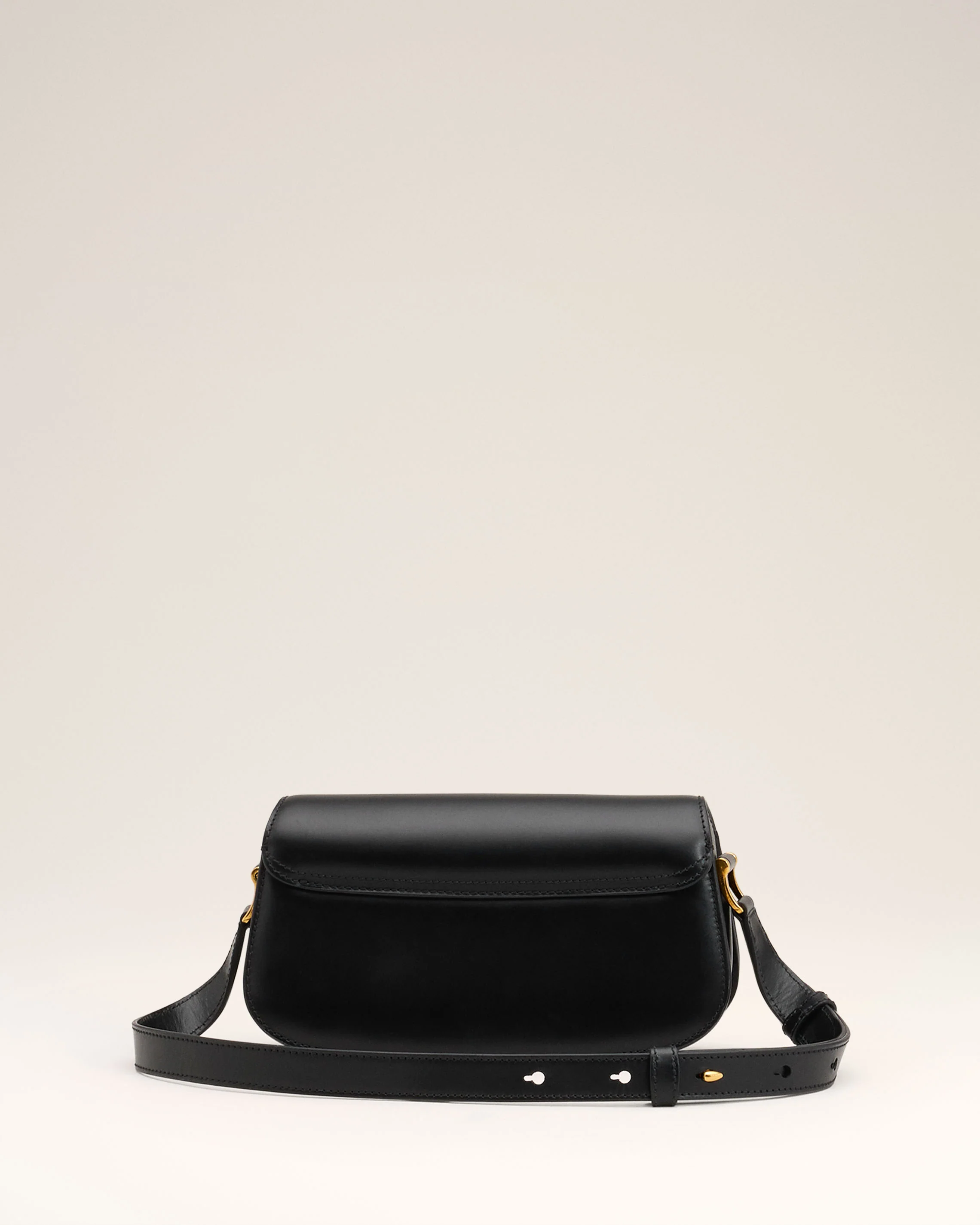 Black Leather Shoulder Bag Paris Paris Bag