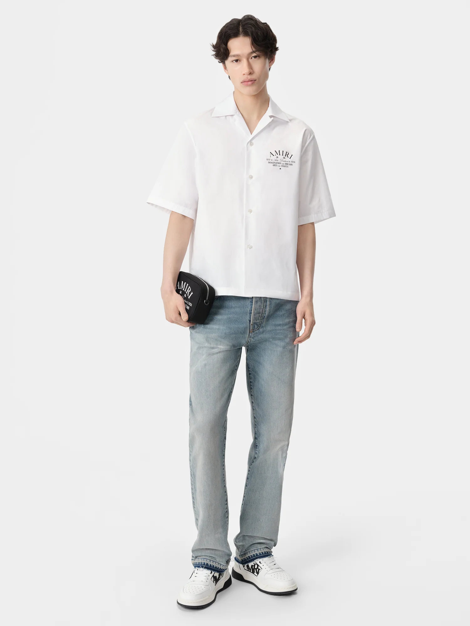 ARTS DISTRICT CAMP SHIRT - White