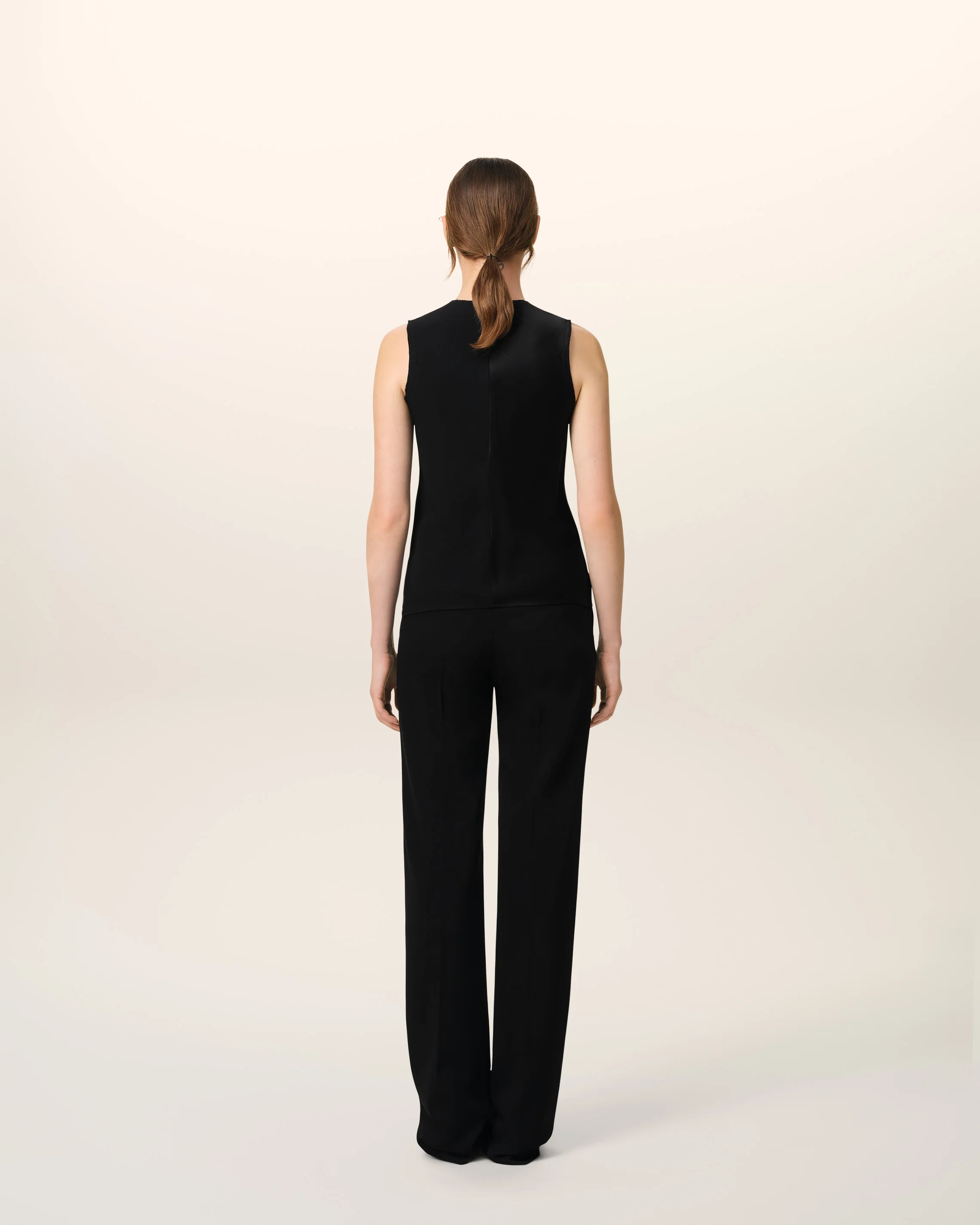 Black Sleeveless Top