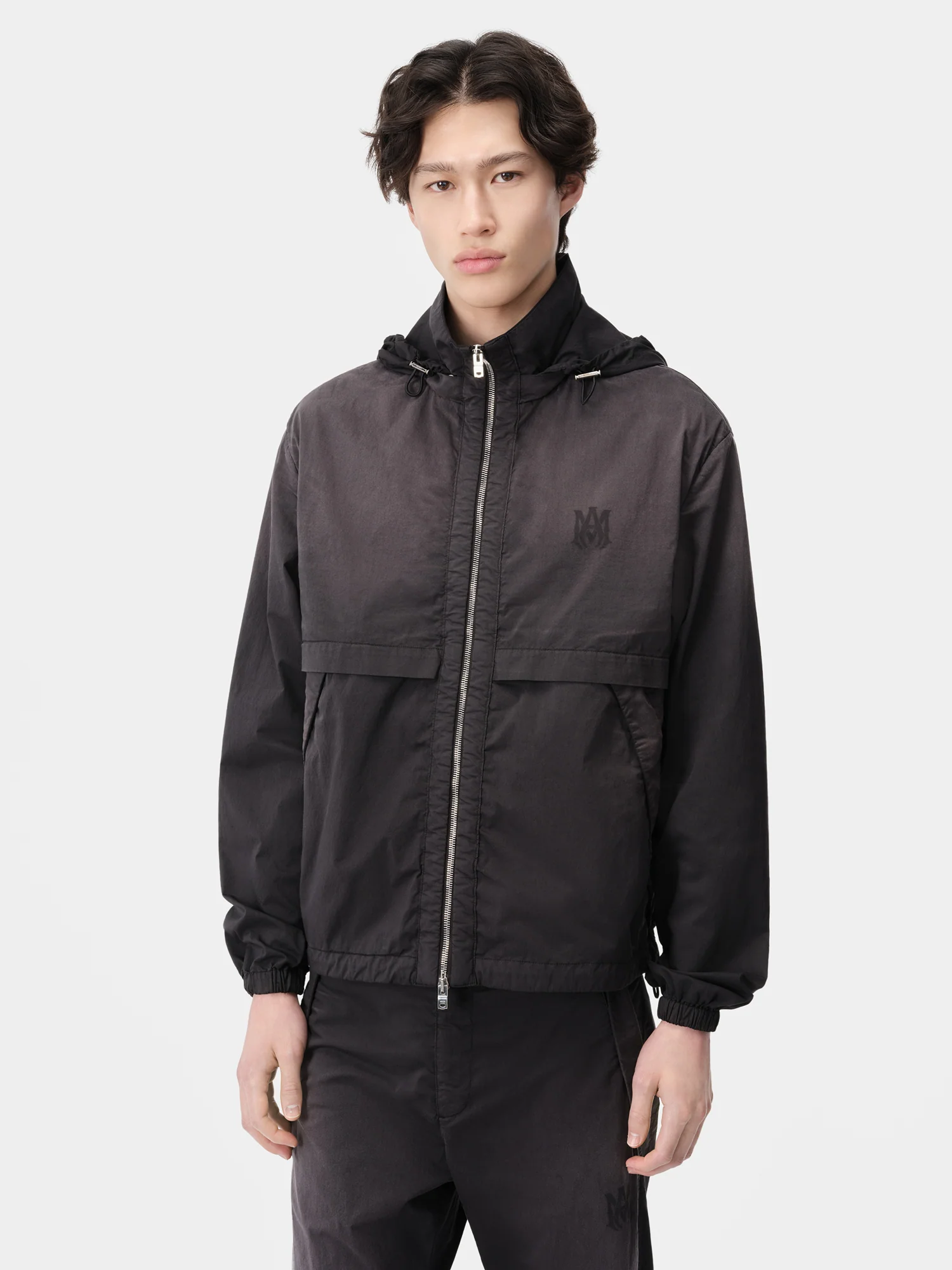 SUNFADED MA WINDBREAKER - BLACK