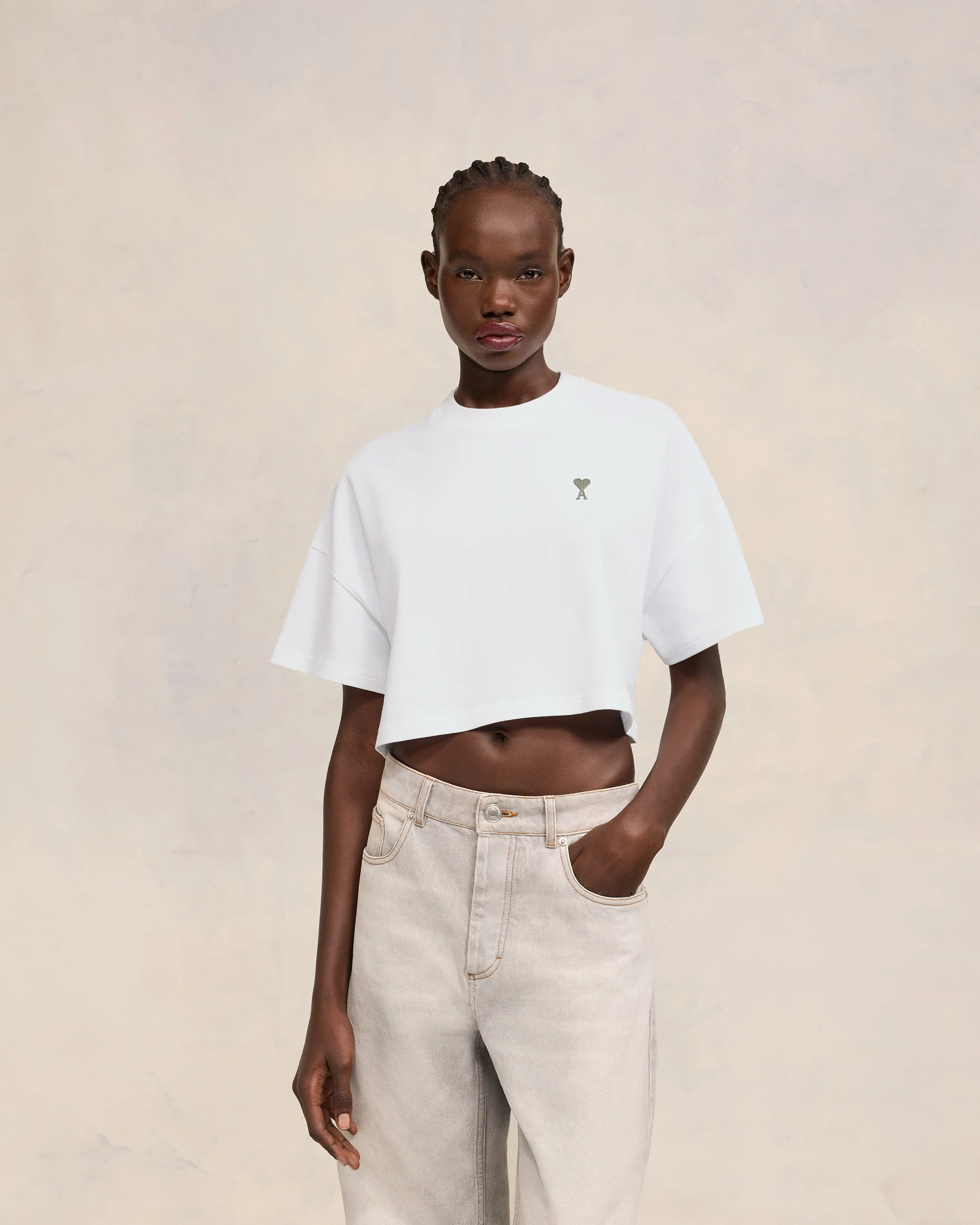 Ami De Coeur Crop T-shirt