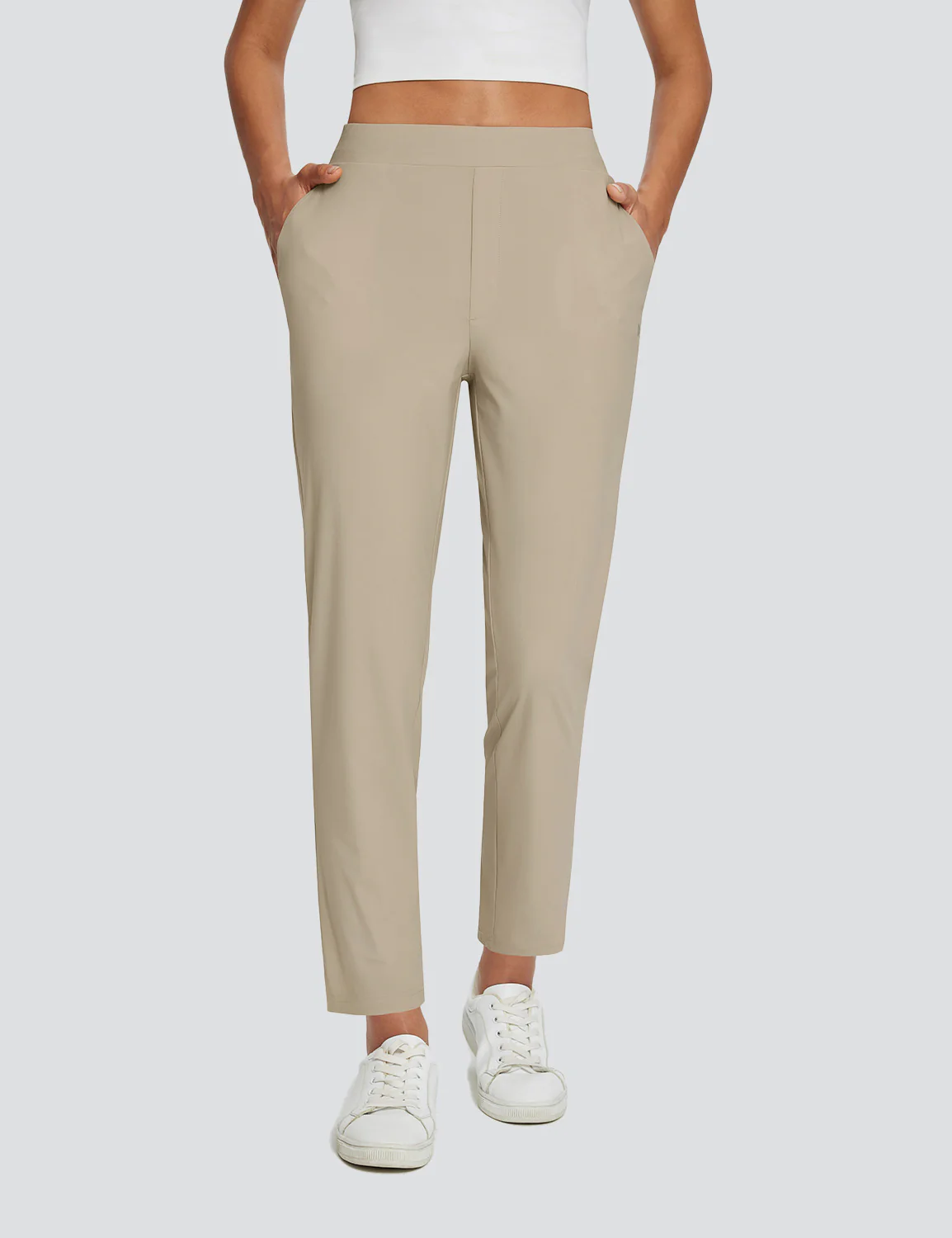 Flyleaf Ankle-length High-rise Pants