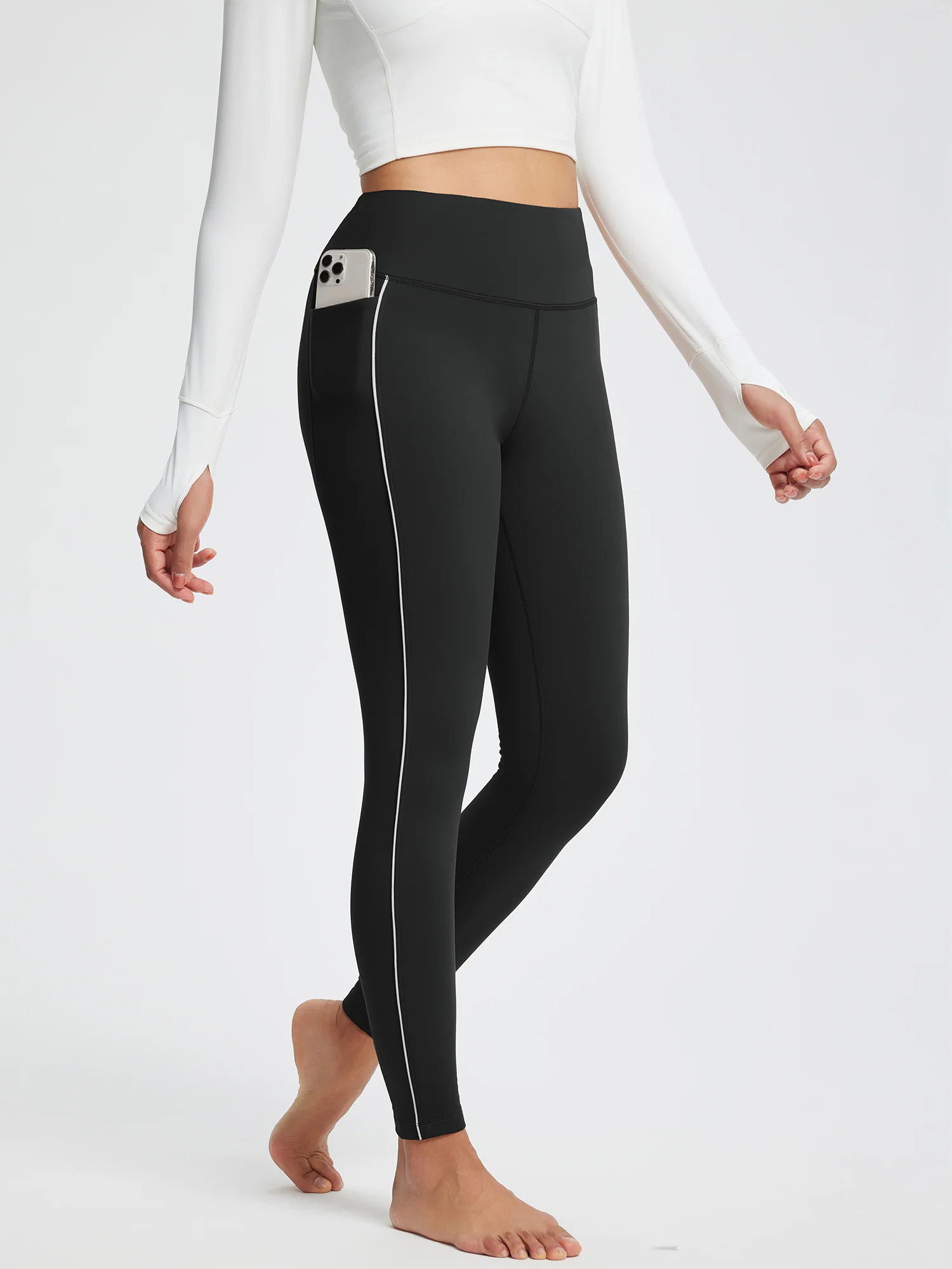 Laureate Fleece High-Waisted Leggings