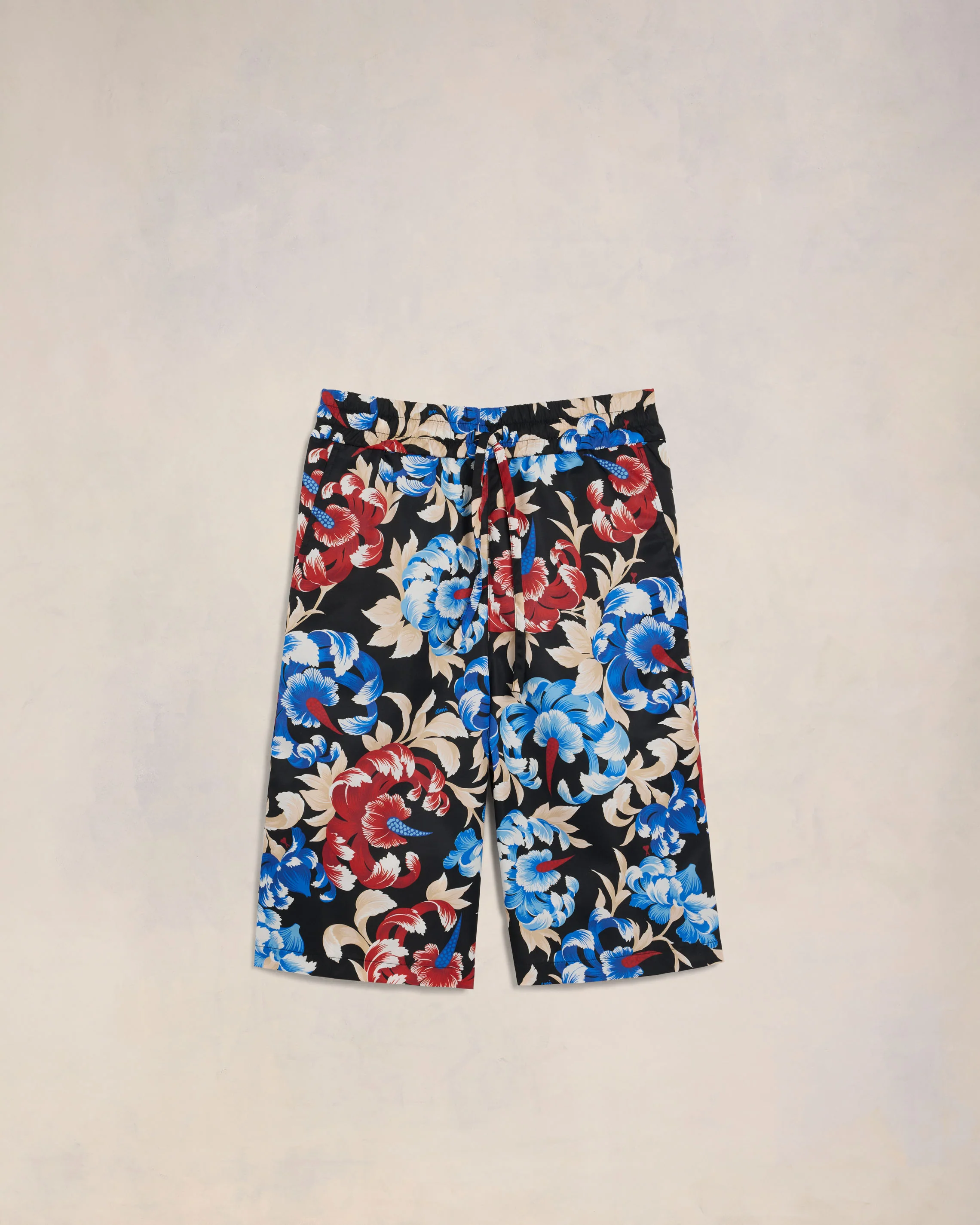 Printed Elasticated Waist Shorts