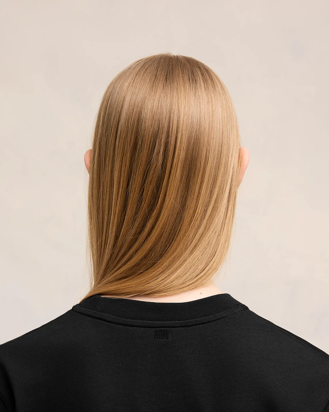 Black Cotton Ami de Coeur T-Shirt