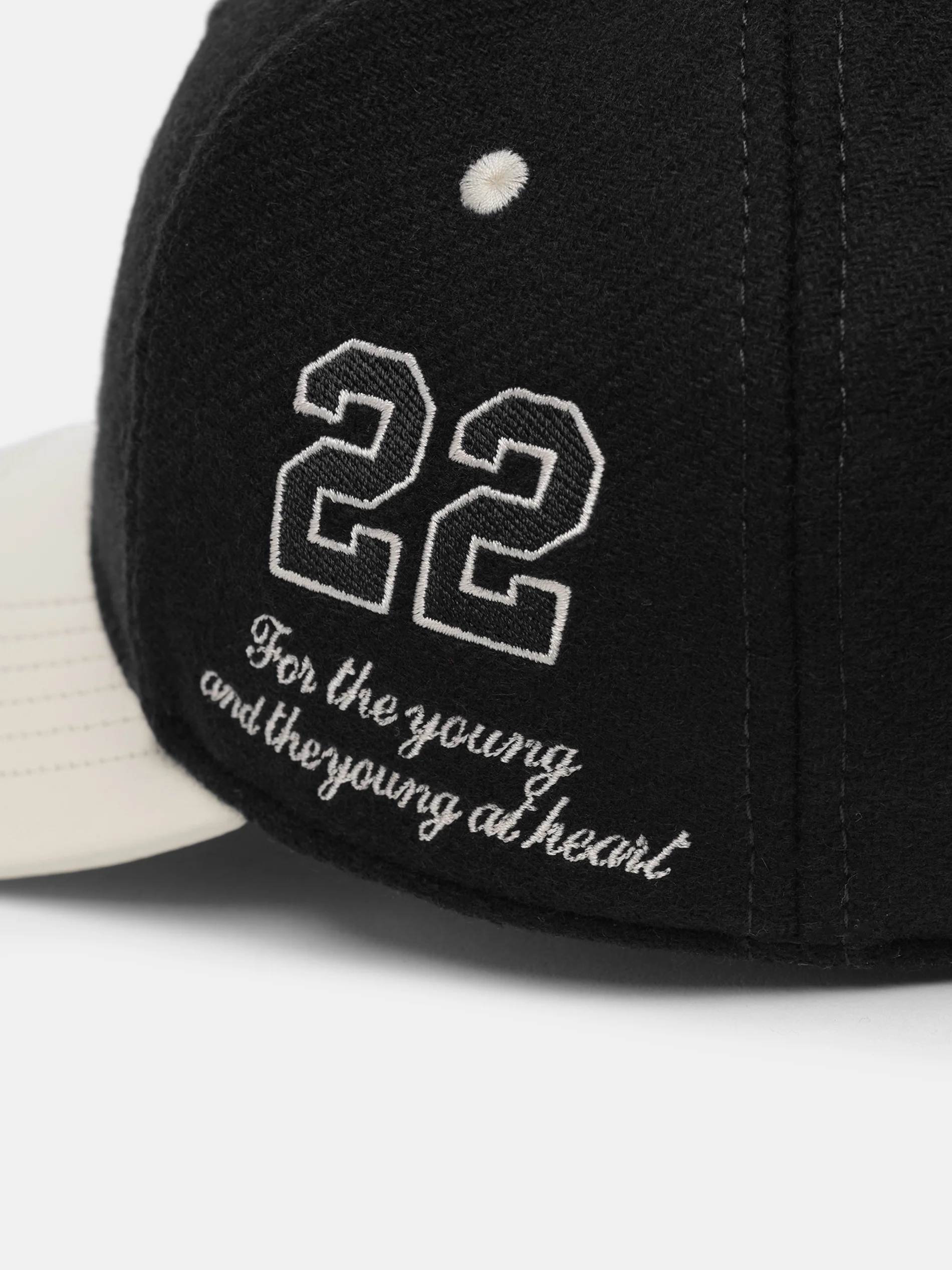 MA SPIRIT TWO-TONE HAT - Black