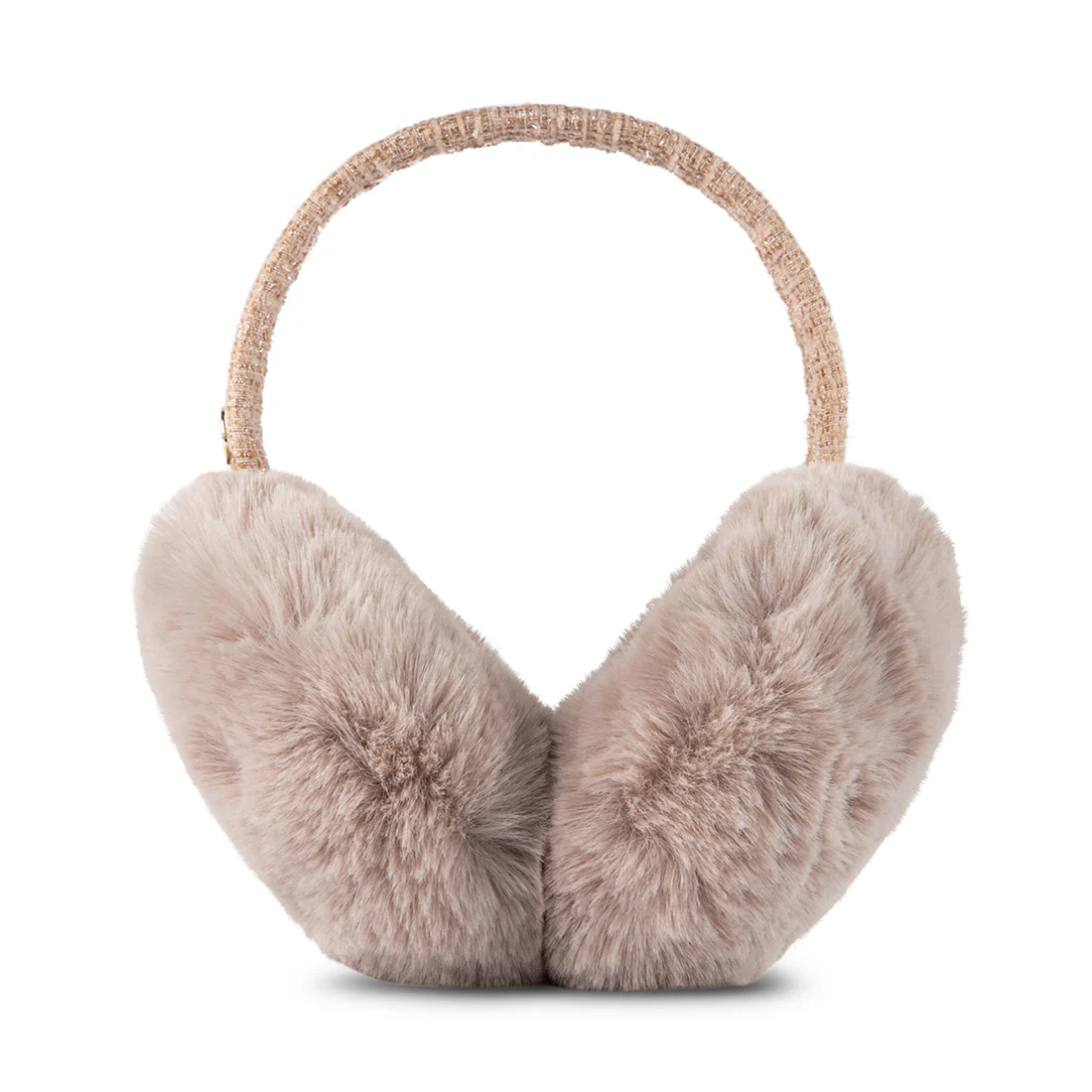 FAUX-FUR EARMUFF TAN