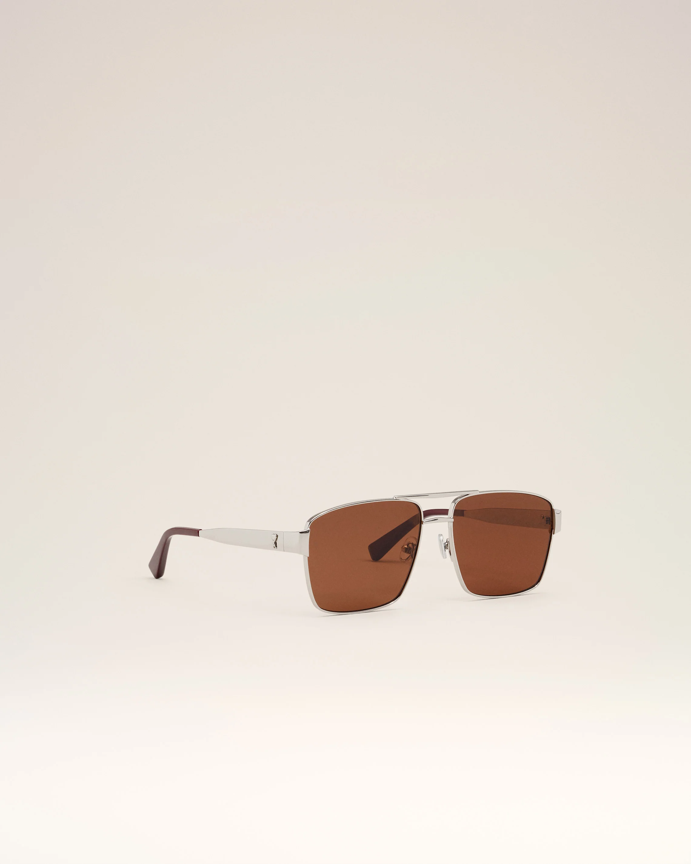 Silver Stainless Steel 75007 Sunglasses