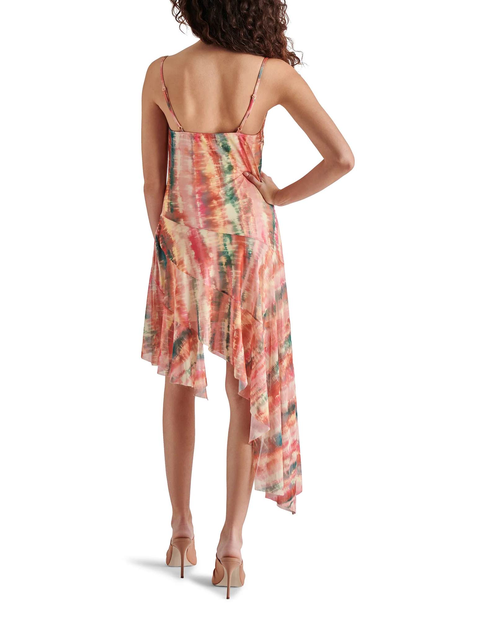 CALLA DRESS ORANGE MULTI