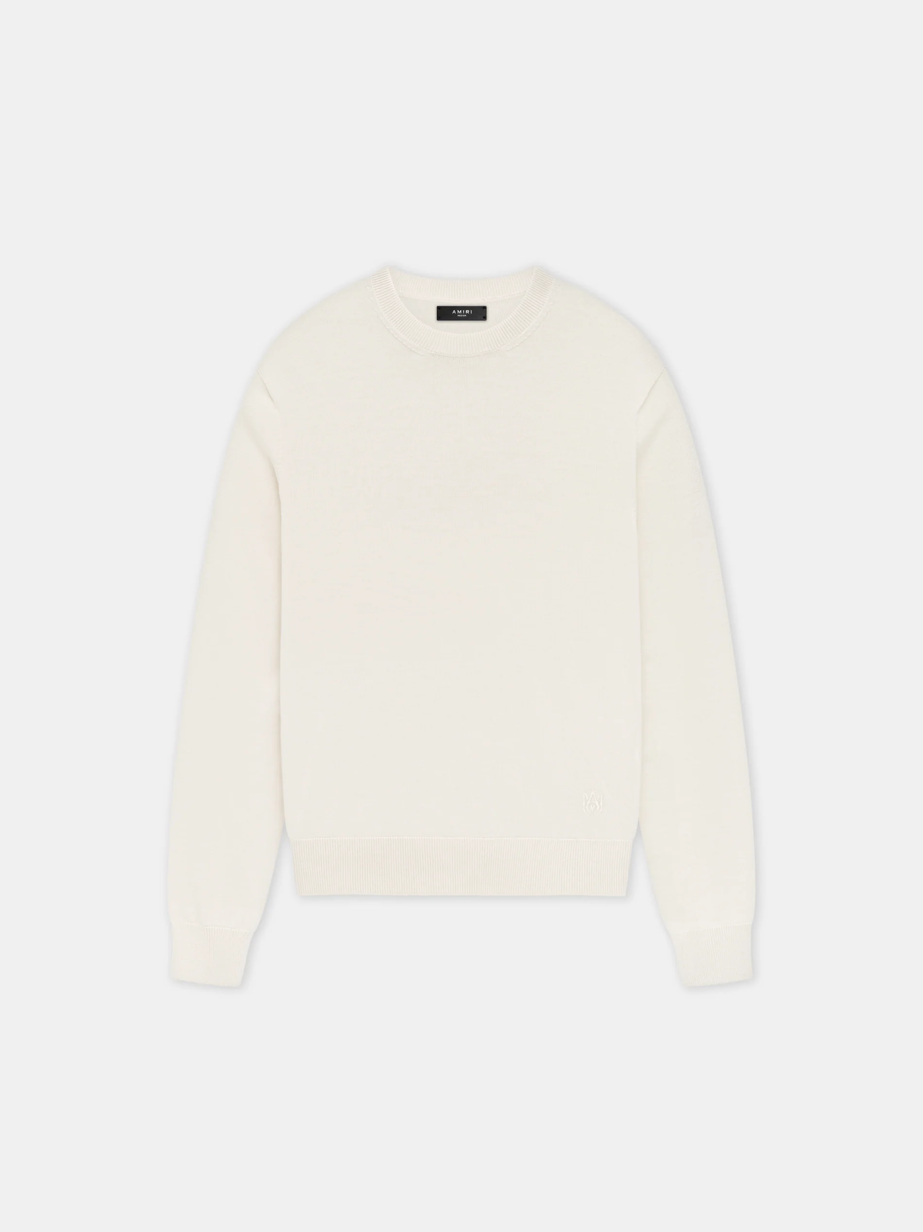 LONG SLEEVE CREW-ALABASTER