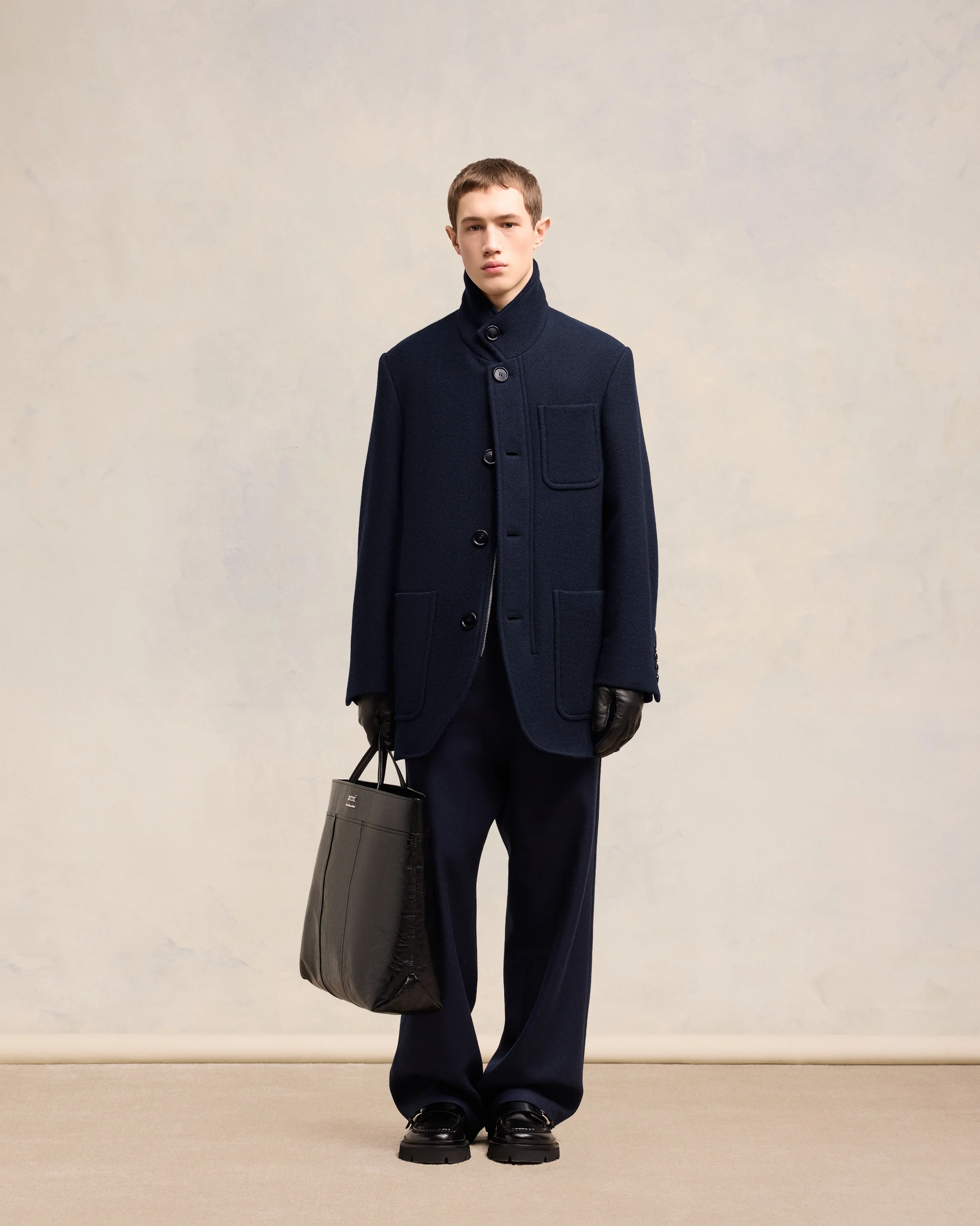 High Collar Short Coat