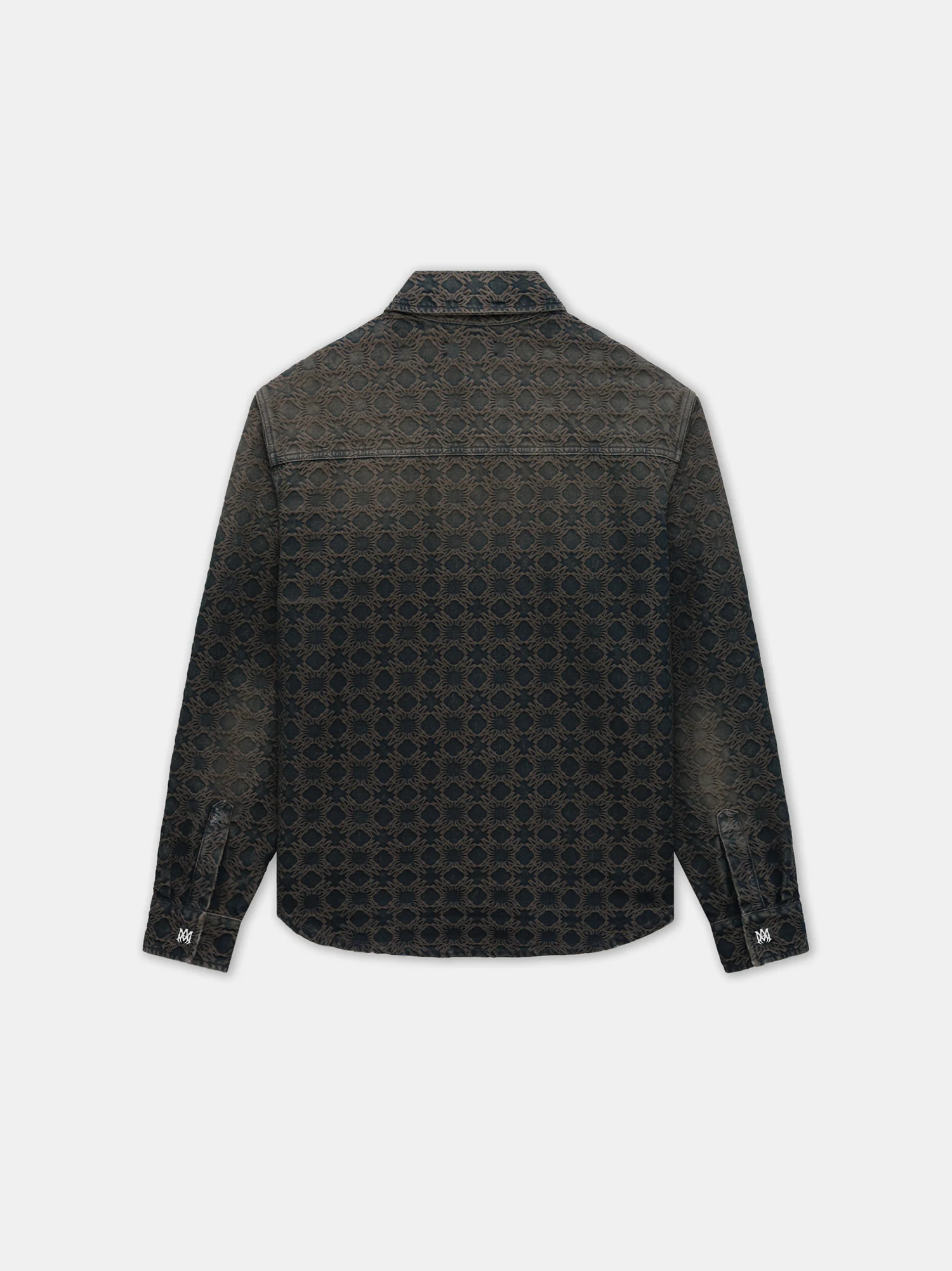 MA QUAD JACQUARD OVERSHIRT - Midnight Indigo