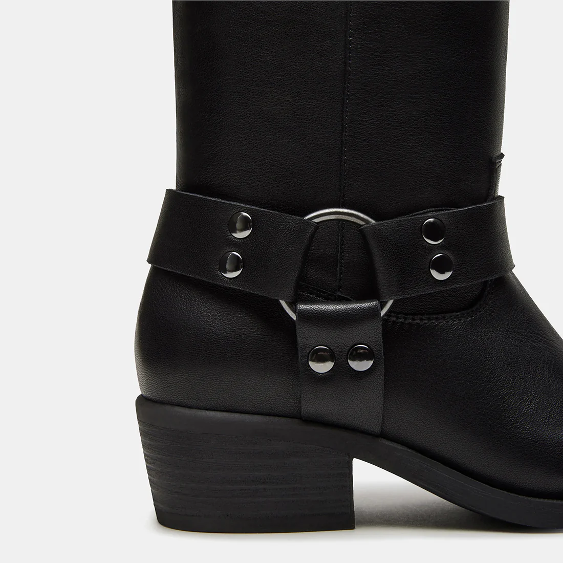 RUSKIN BLACK LEATHER