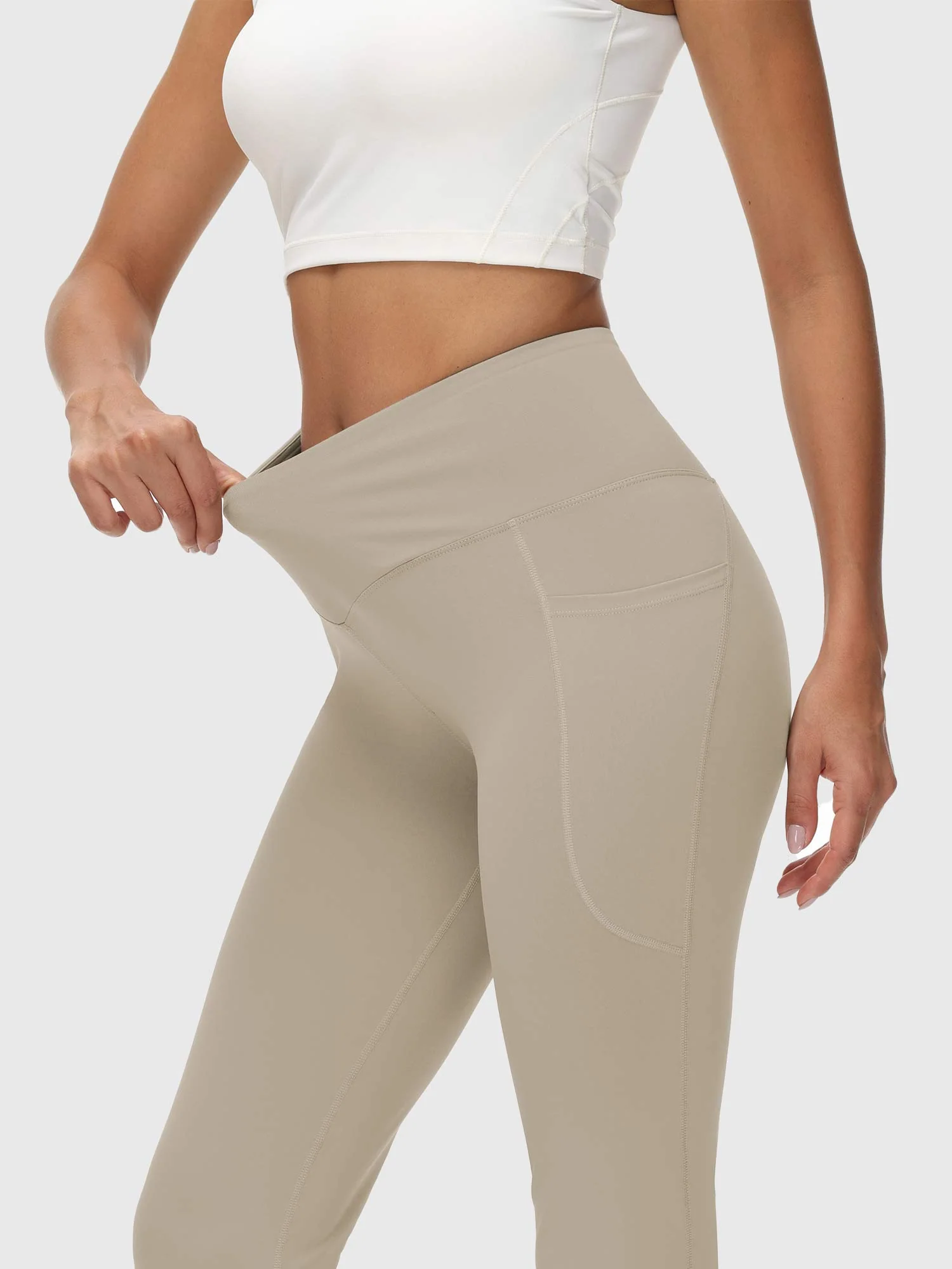 Laureate 34 Crossover High Rise Flared Pants